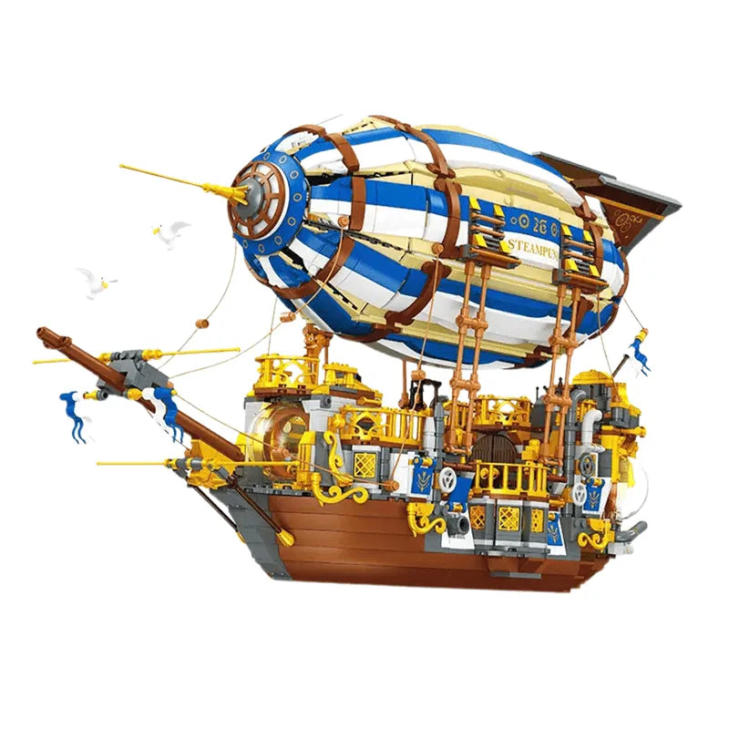 SteamPunk Airship 3271pcs-0