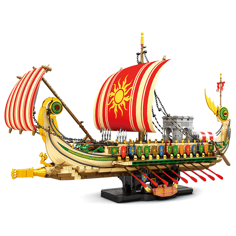 Greek Warship 2981pcs-0