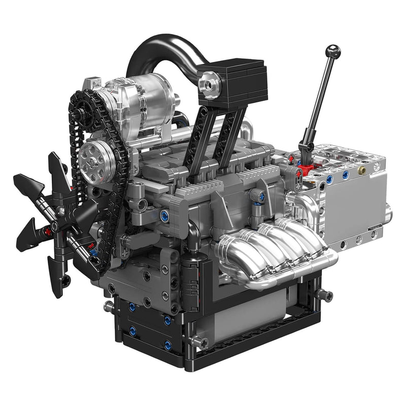 Motorised Rotary Engine 1129Pcs-1