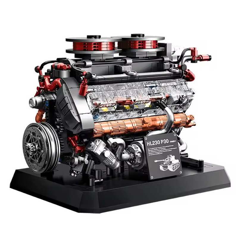 WW2 German V8 Tank Engine 1235Pcs-0