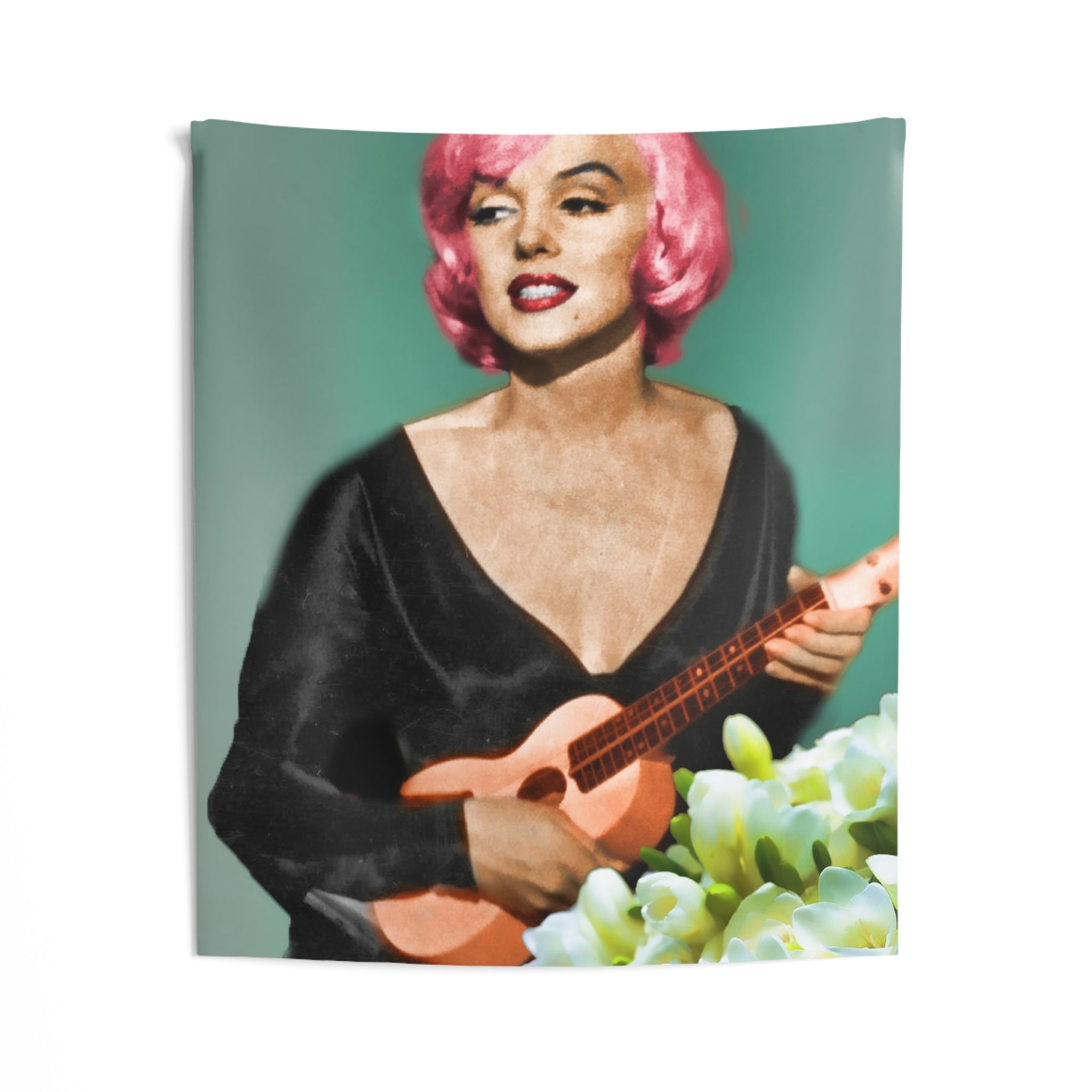 Marilyn Guitar Tapestry-1