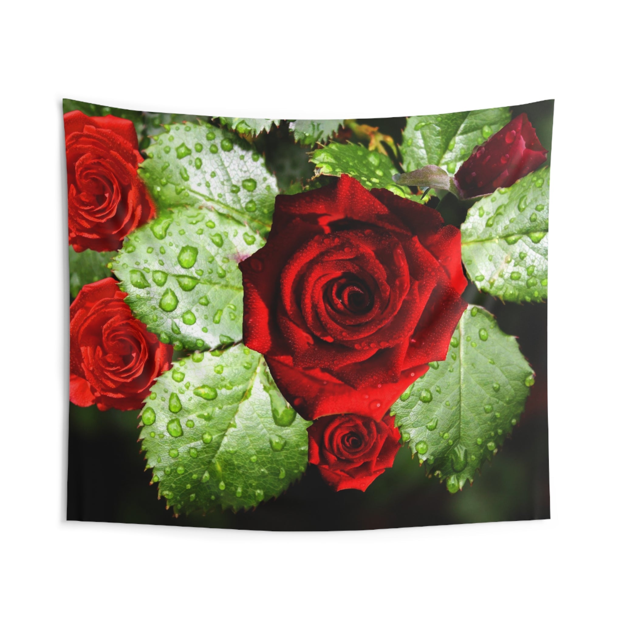 Red Roses Tapestry-1