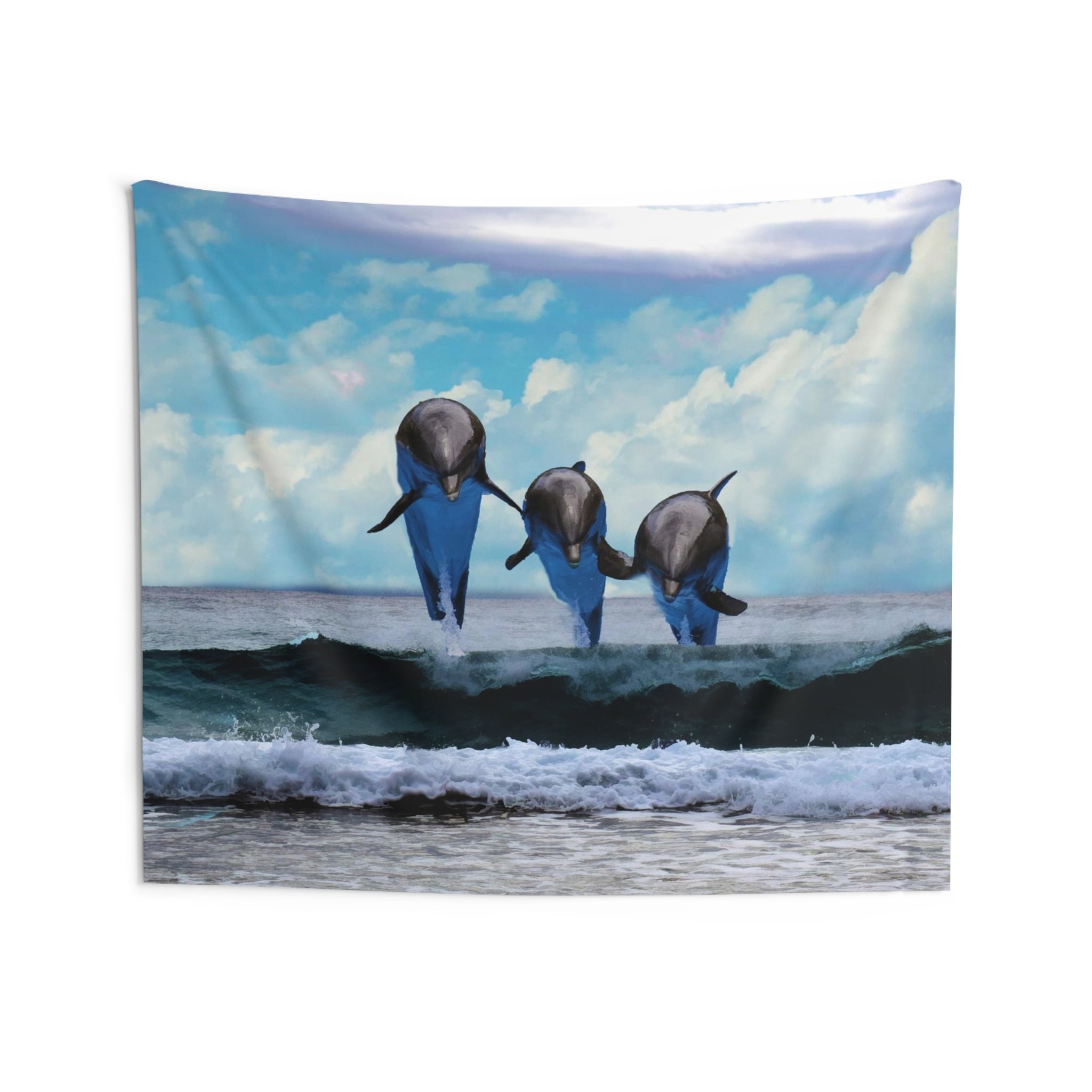 Dolphin Dancing Tapestry-3