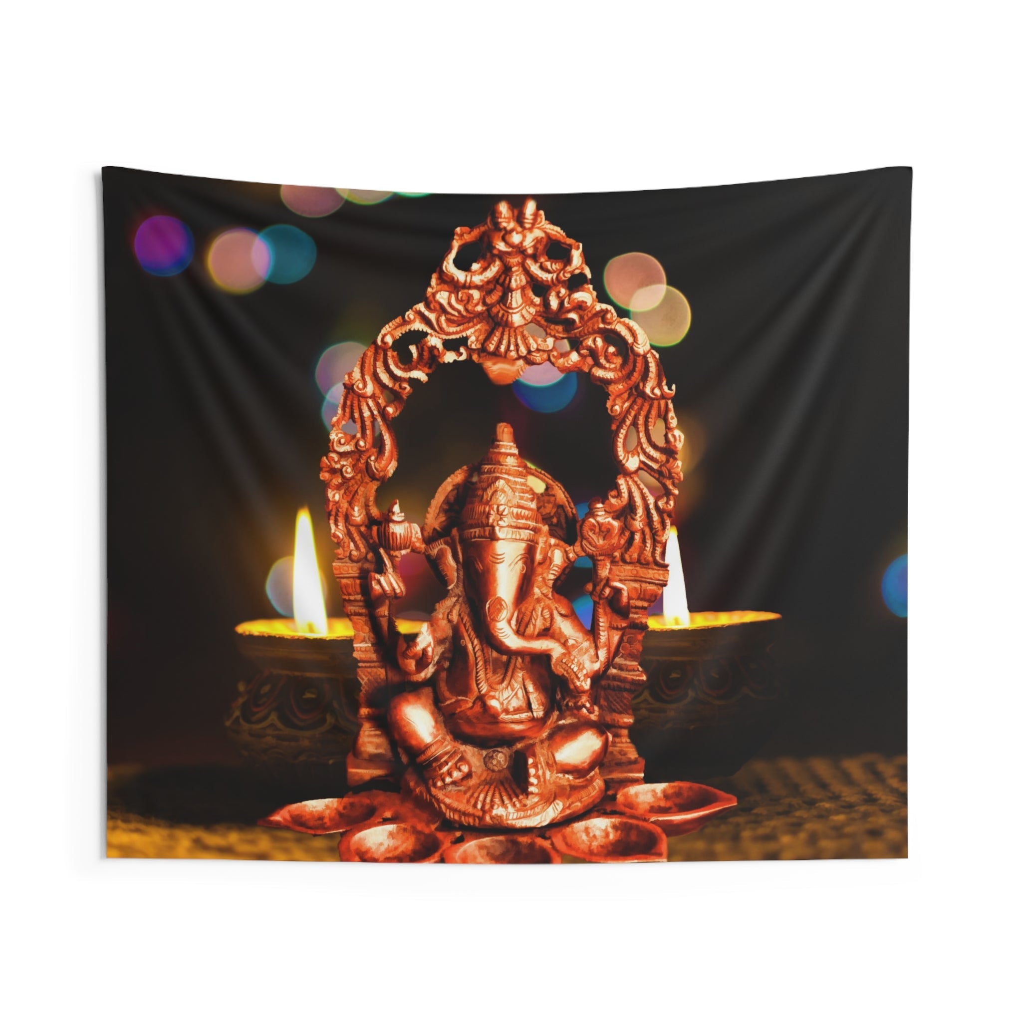 Ganesha Diya Tapestry-0