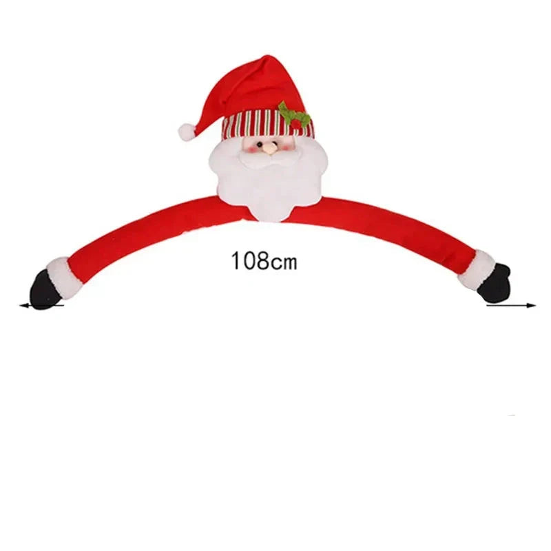 Christmas Tree Hugger Santa Claus Ornament-1