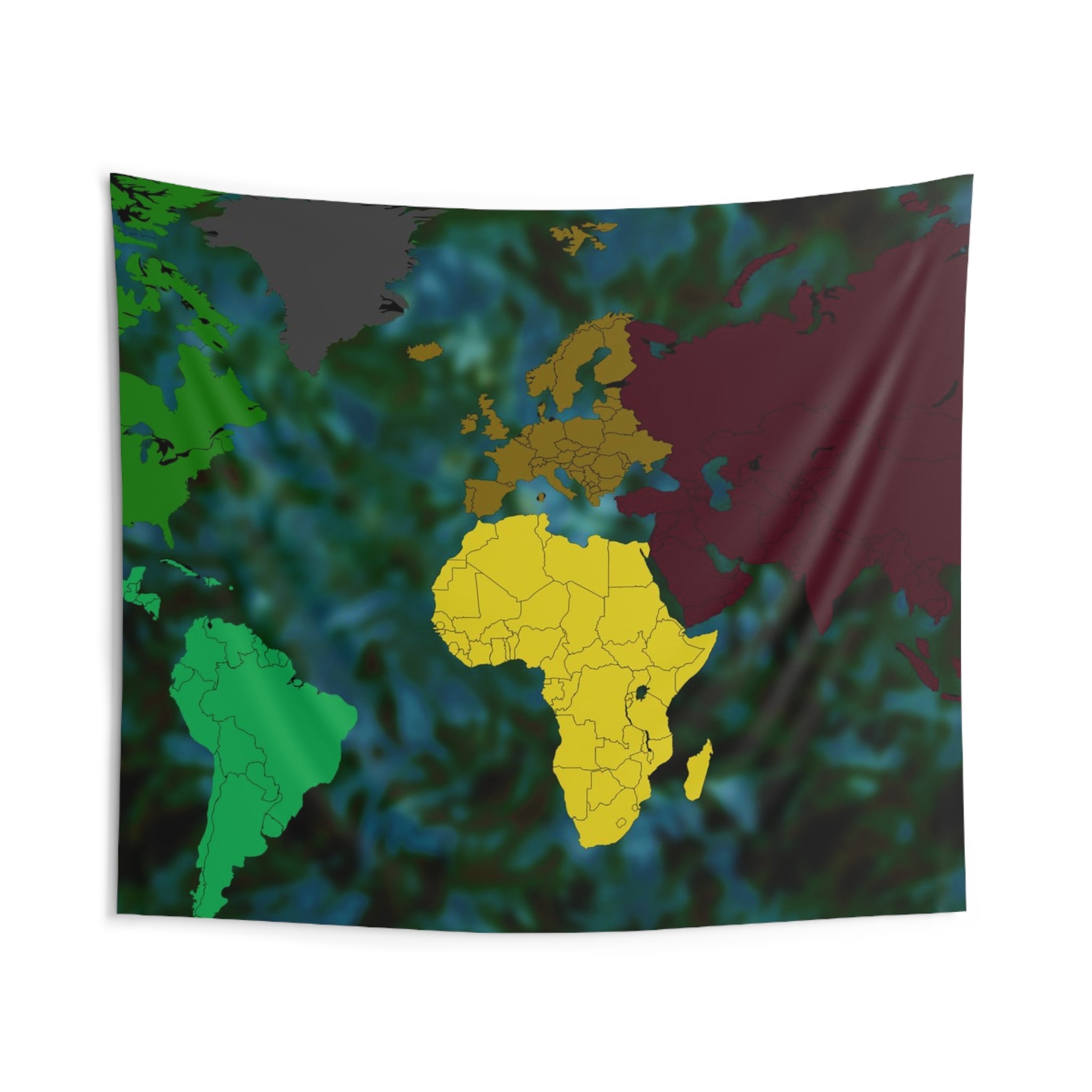 World map Painting Tapestry-1