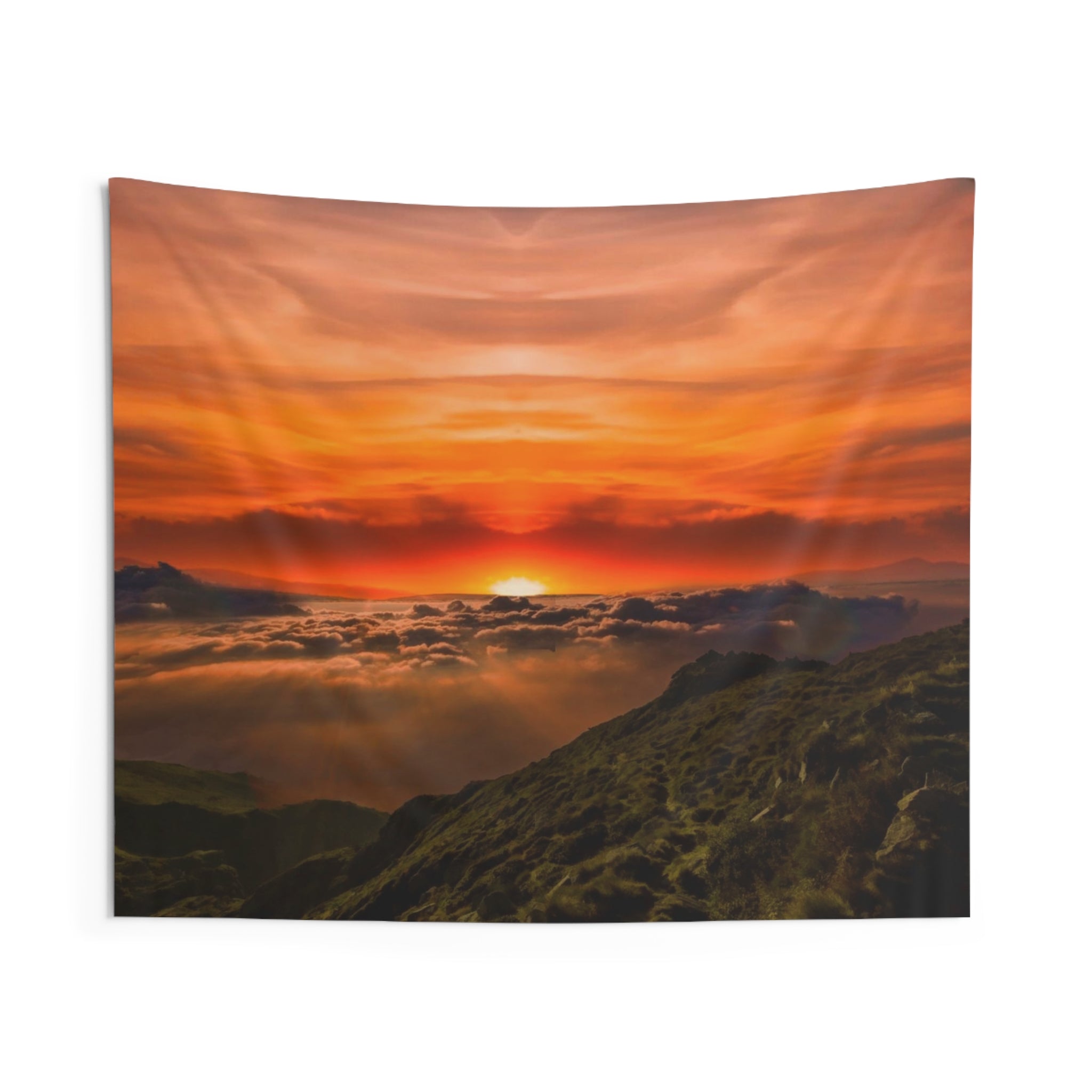 Mountain view from Flight Tapestry-0