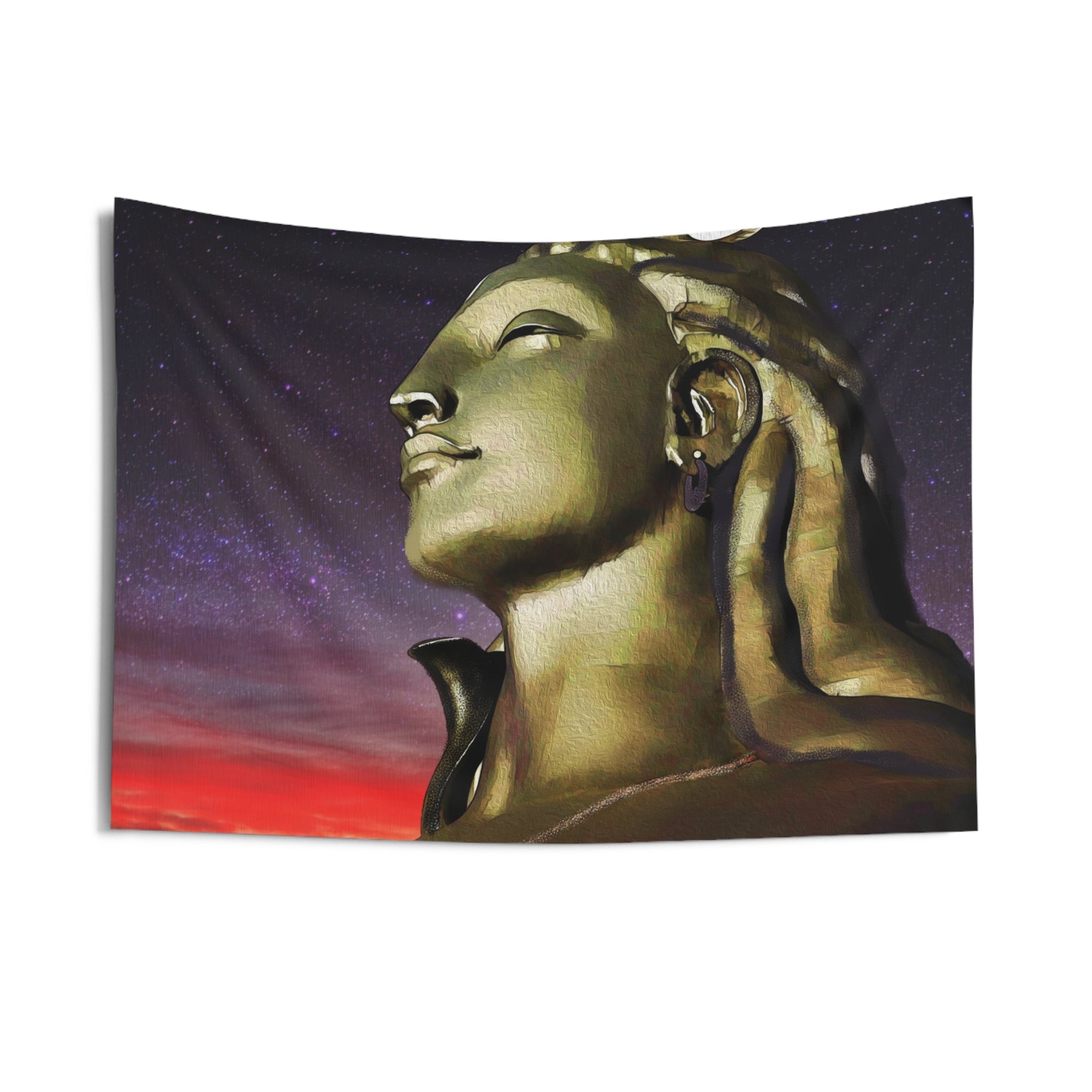 Adiyogi Shiva Golden Tapestry-2
