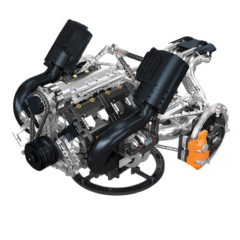 The Ultimate Scandinavian 5L V8 Engine & Gearbox 3191Pcs-0