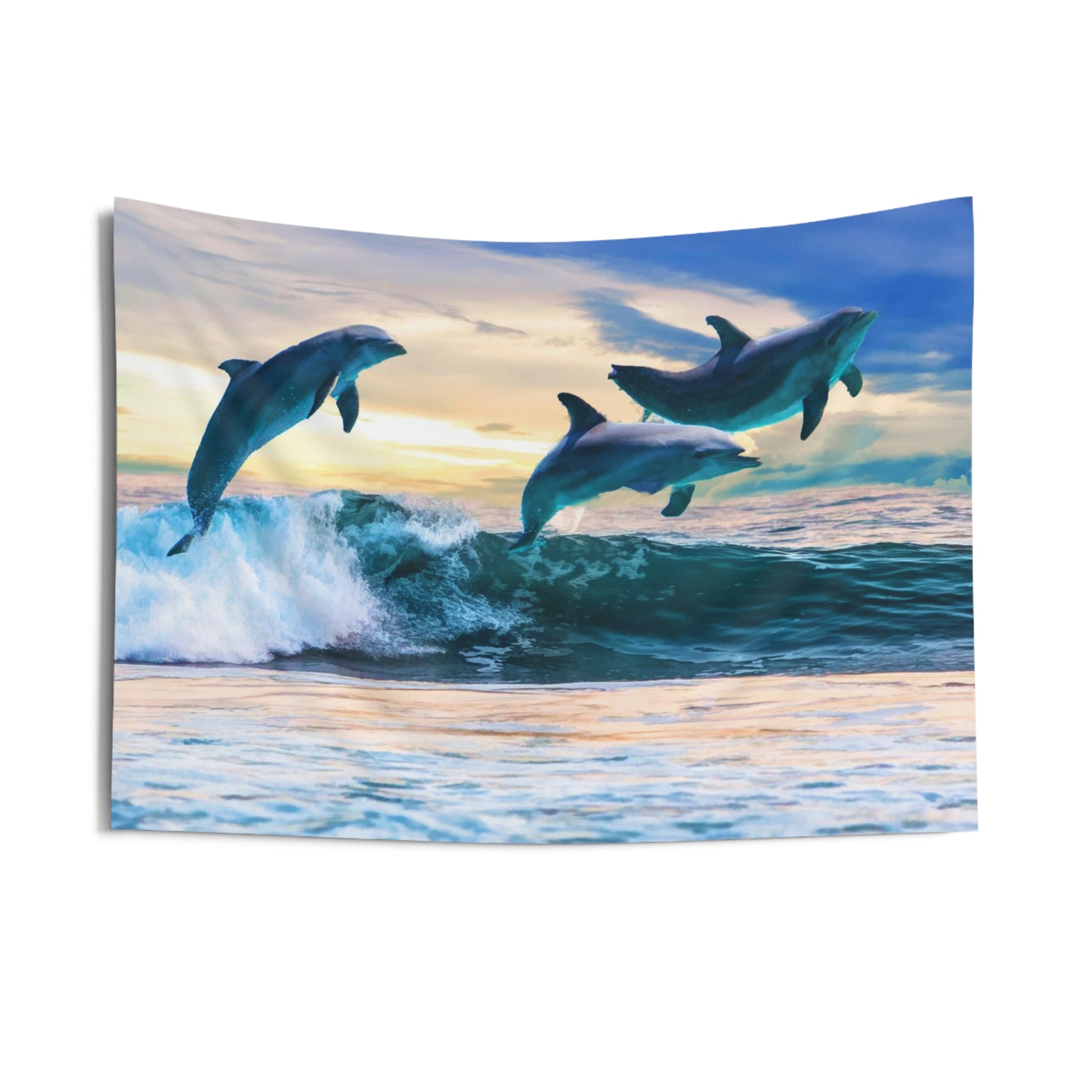 Blue Dolphin Tapestry-2