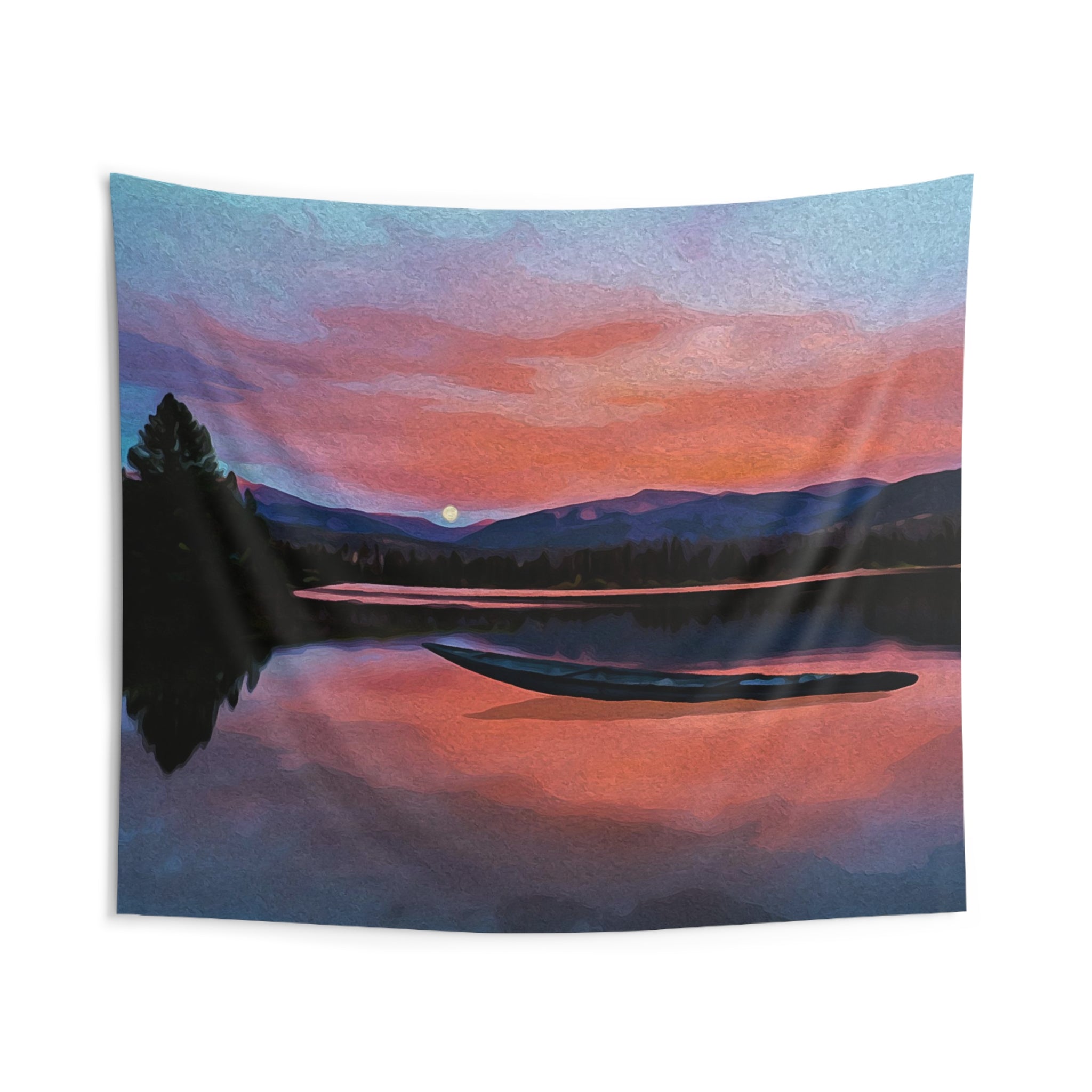Sunset Lake Tapestry-1