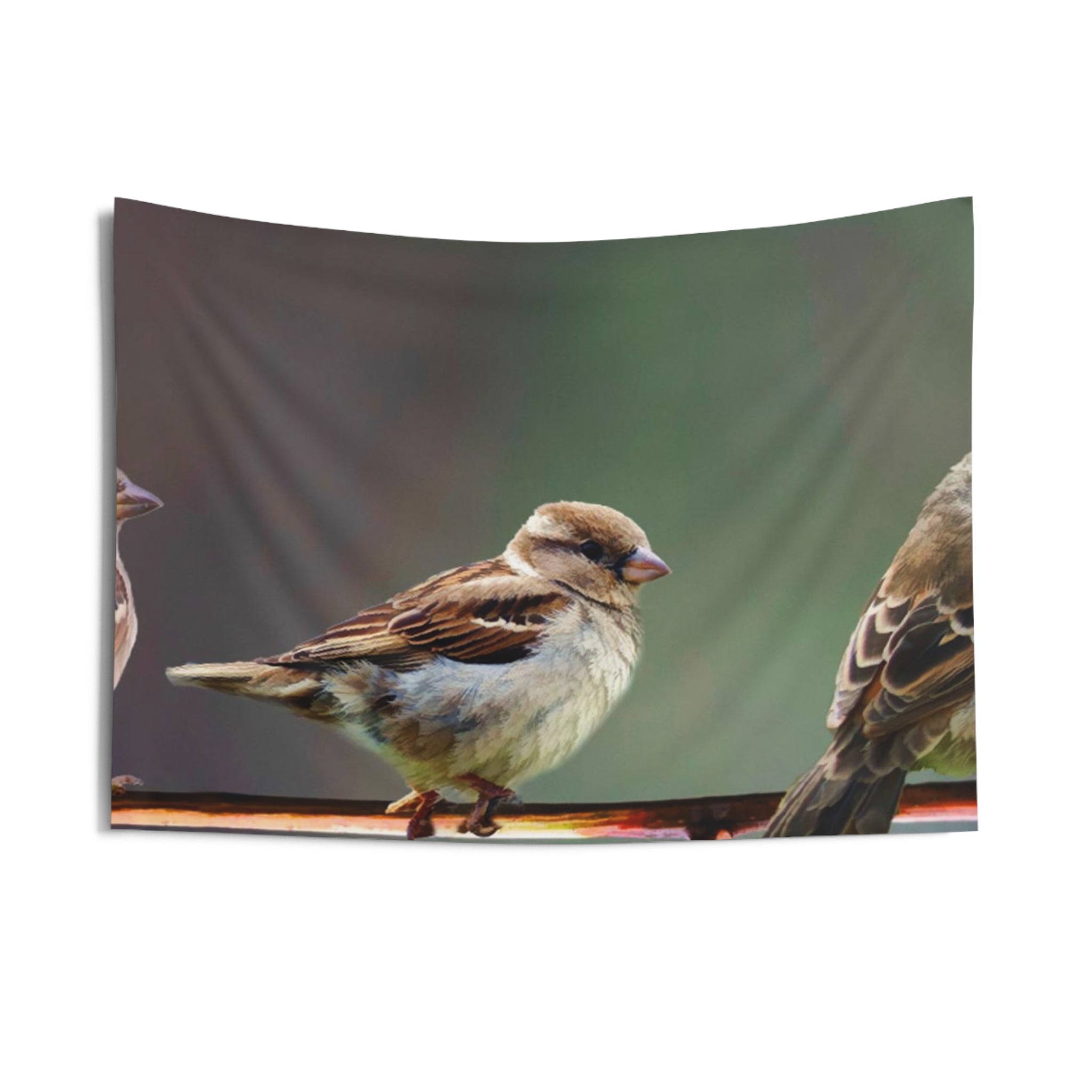 Birds on Tree Branch Tapestry-2