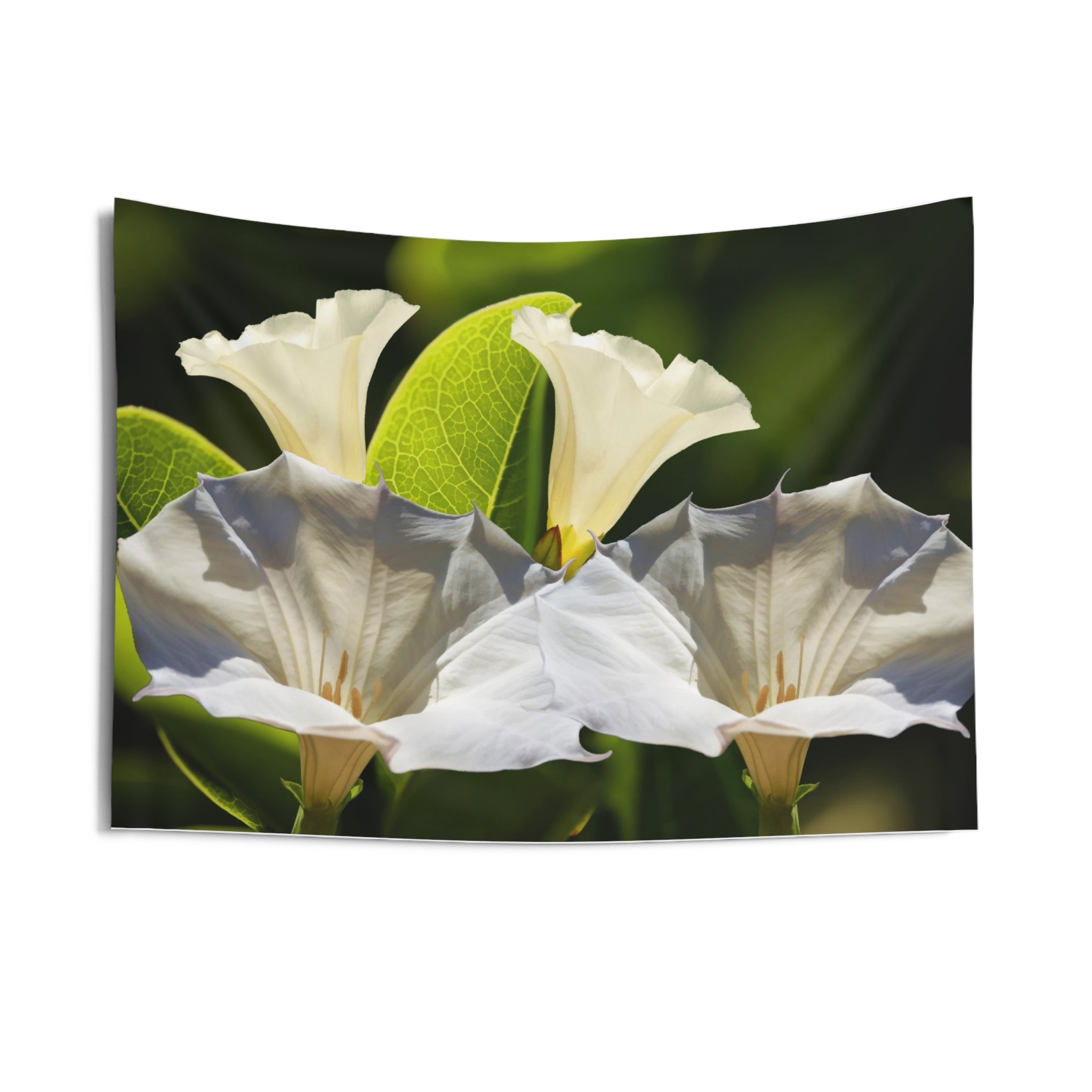 Green And White Jimseed Tapestry-2