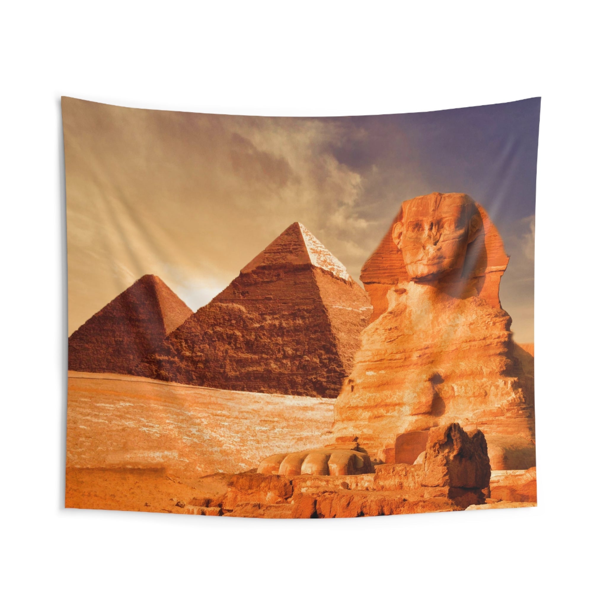Brown Pyramid Tapestry-1