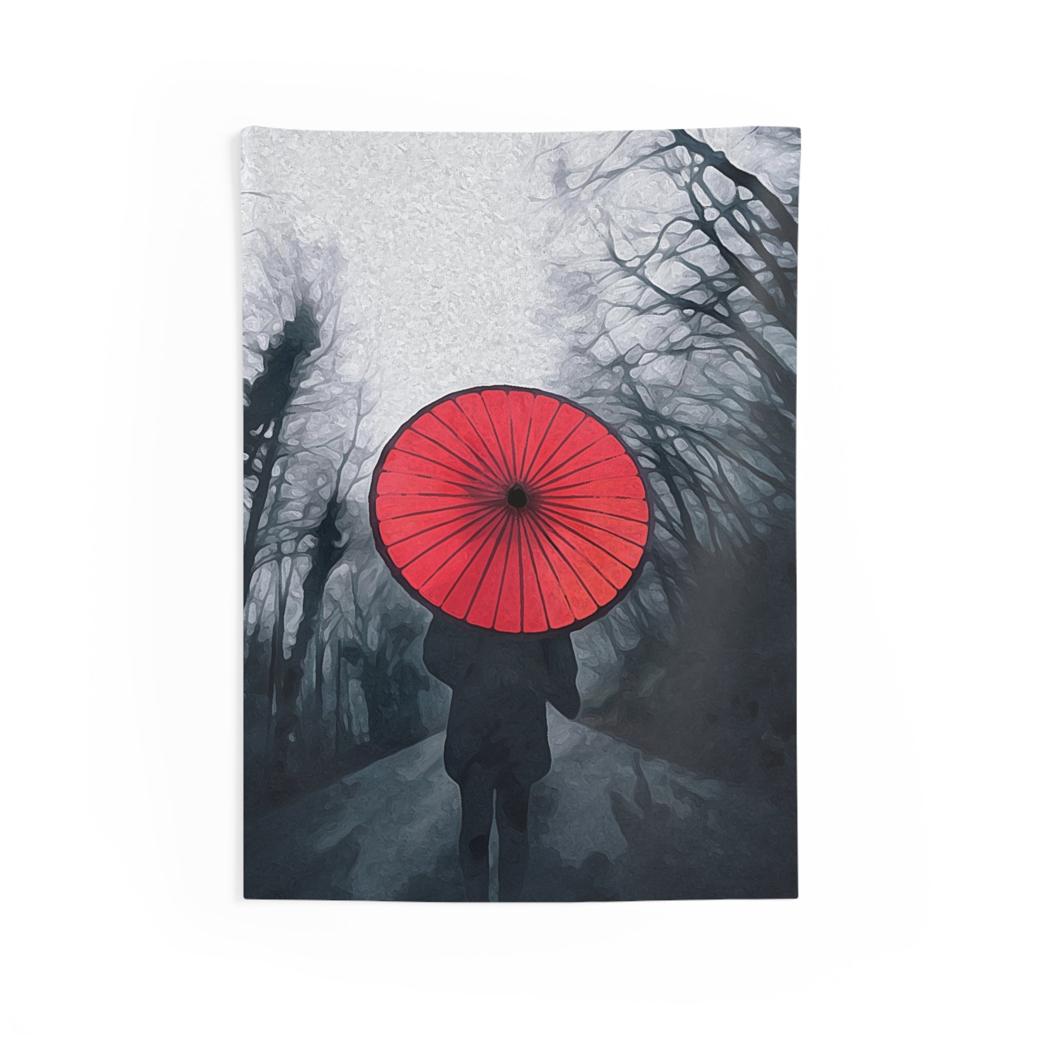 Red Umbrella Tapestry-0