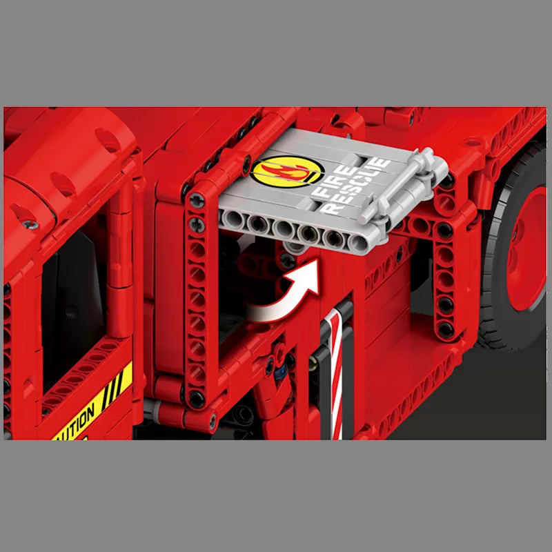 Remote Controlled Firetruck 3265pcs-4
