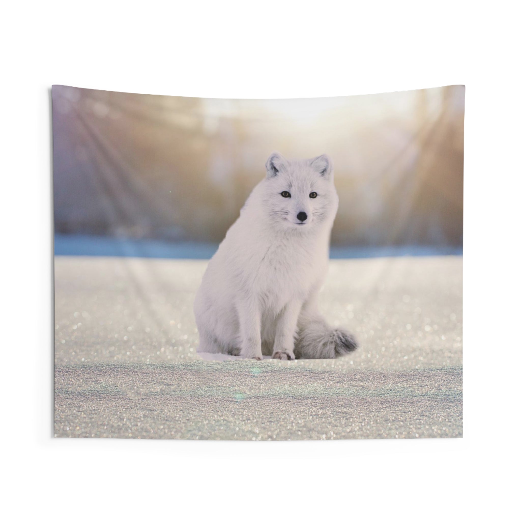 Arctic Fox White Tapestry-0