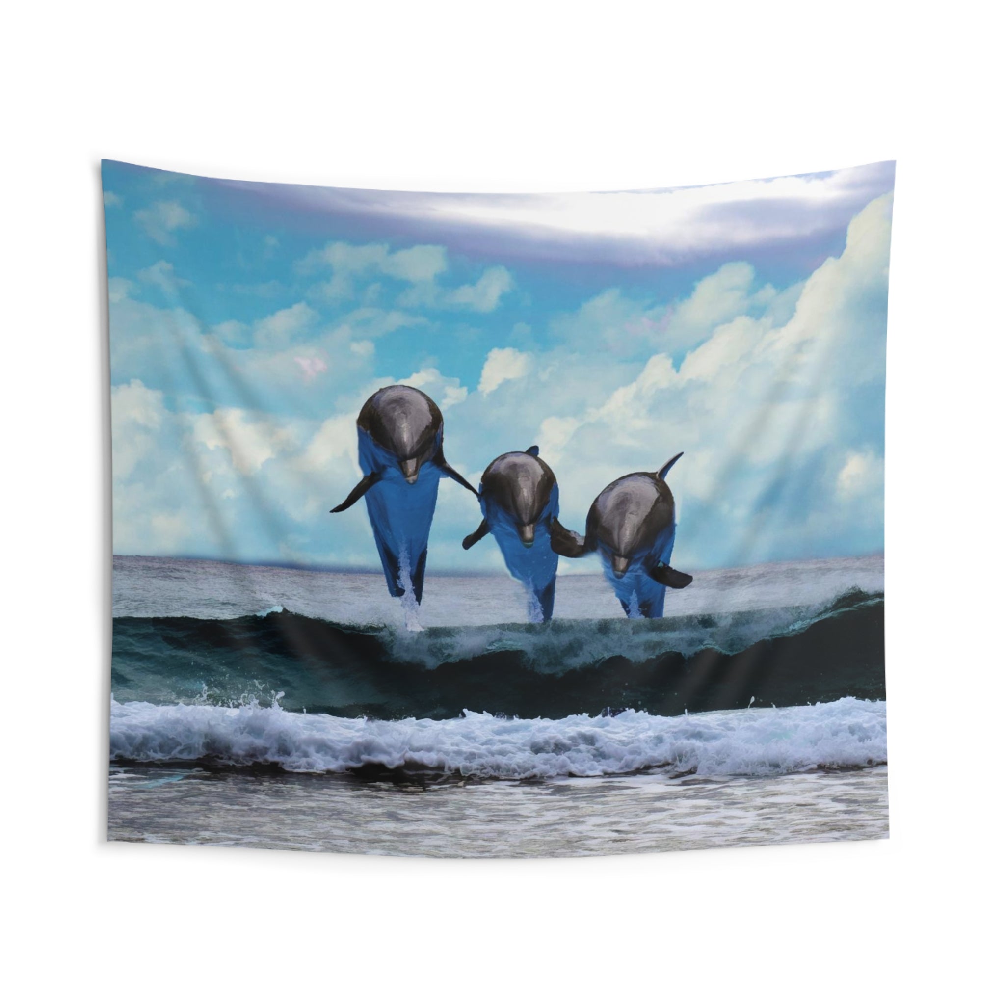 Dolphin Dancing Tapestry-1