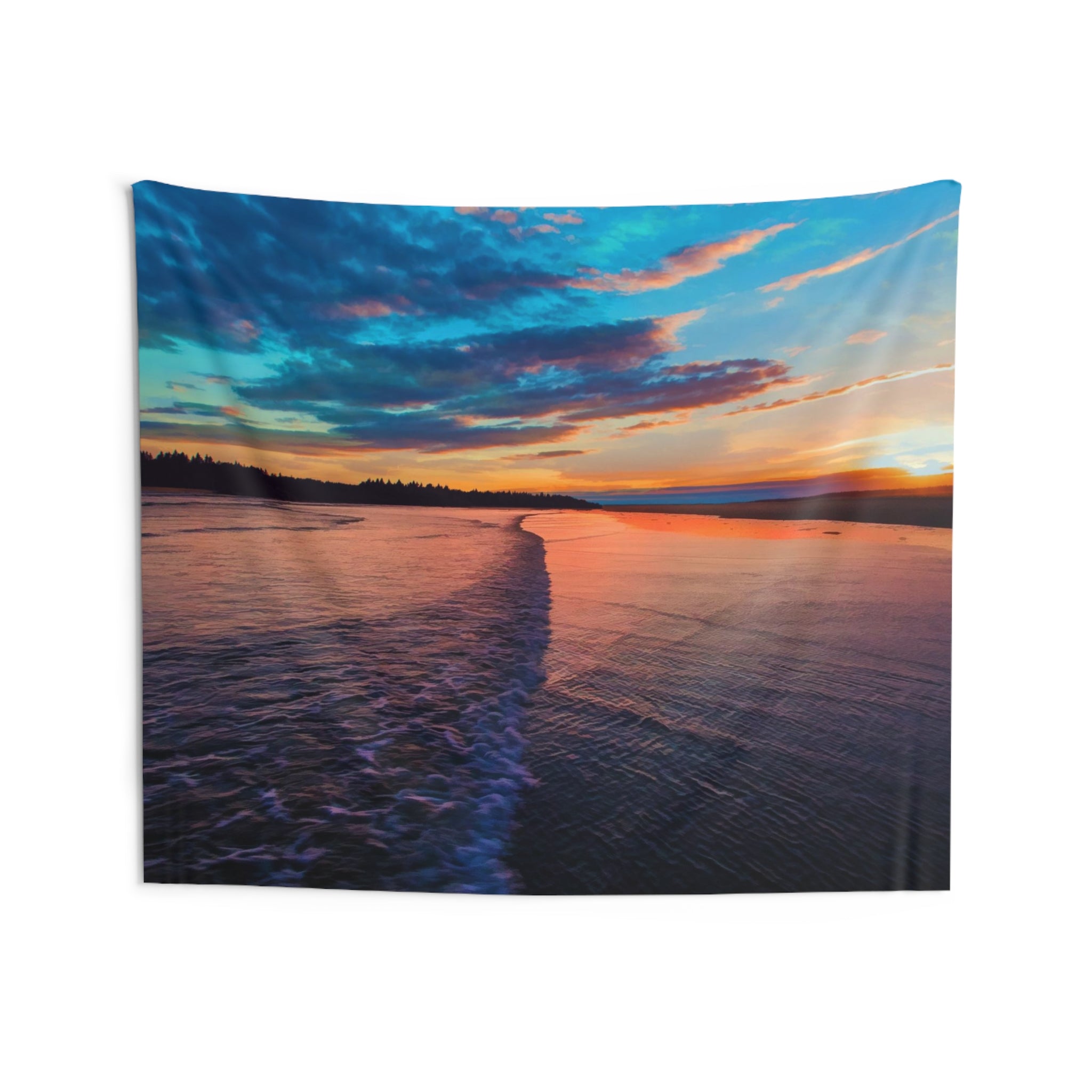 Sunset Beach Tapestry-3