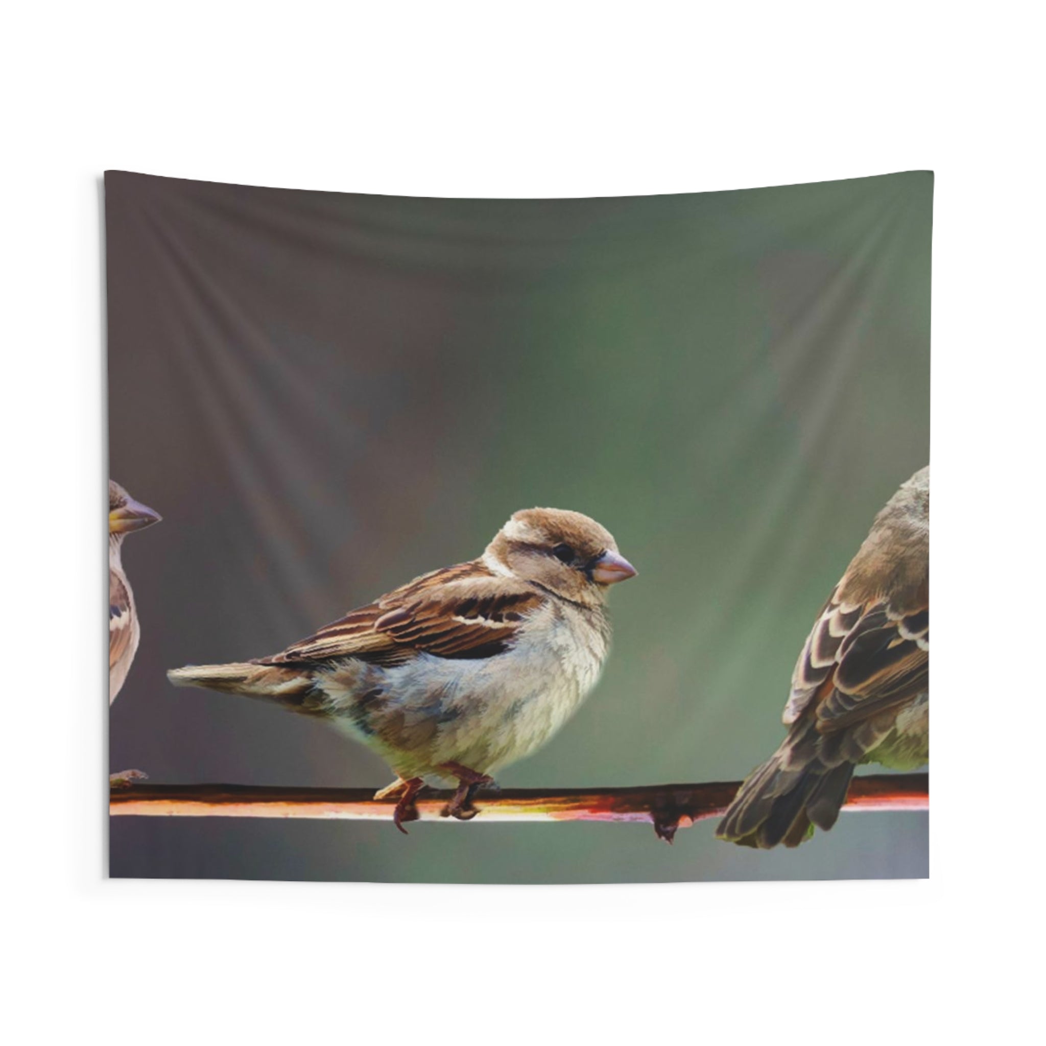 Birds on Tree Branch Tapestry-0