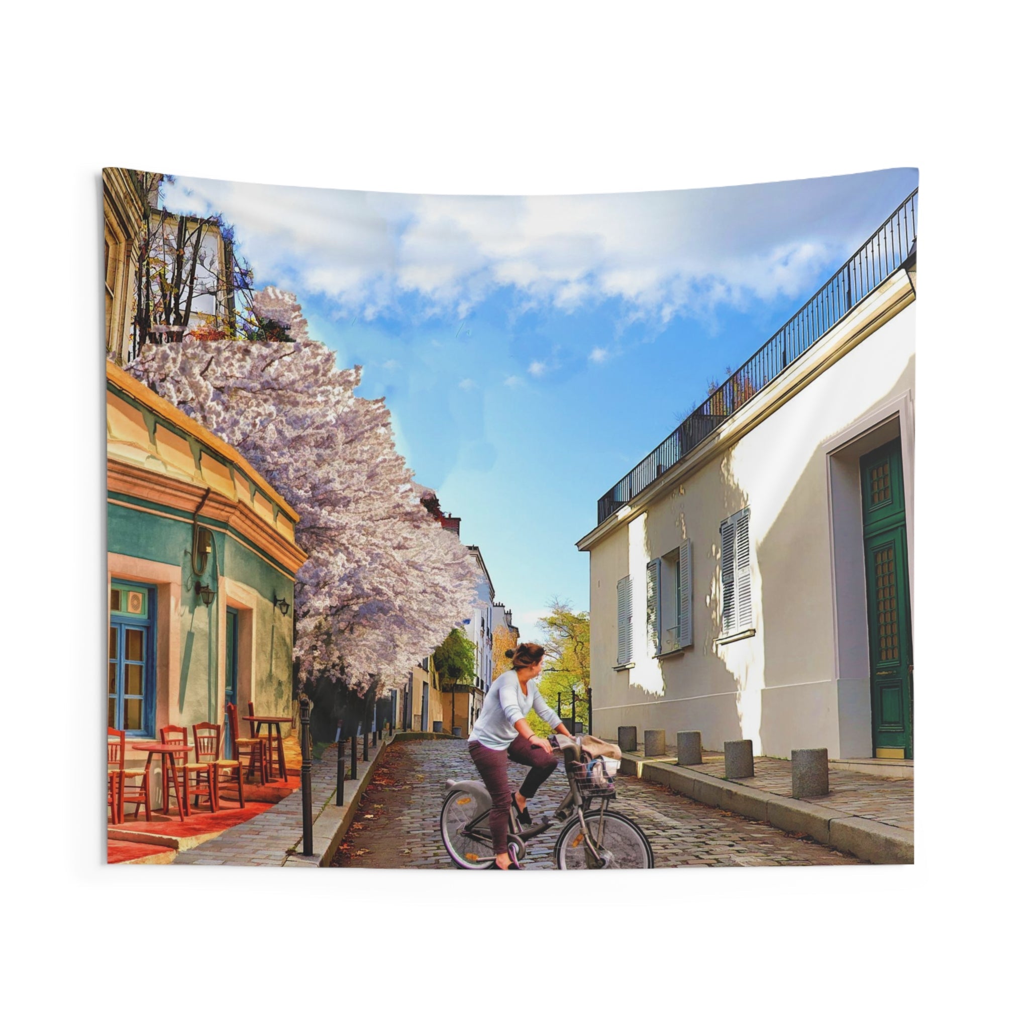 Town street Tapestry-0