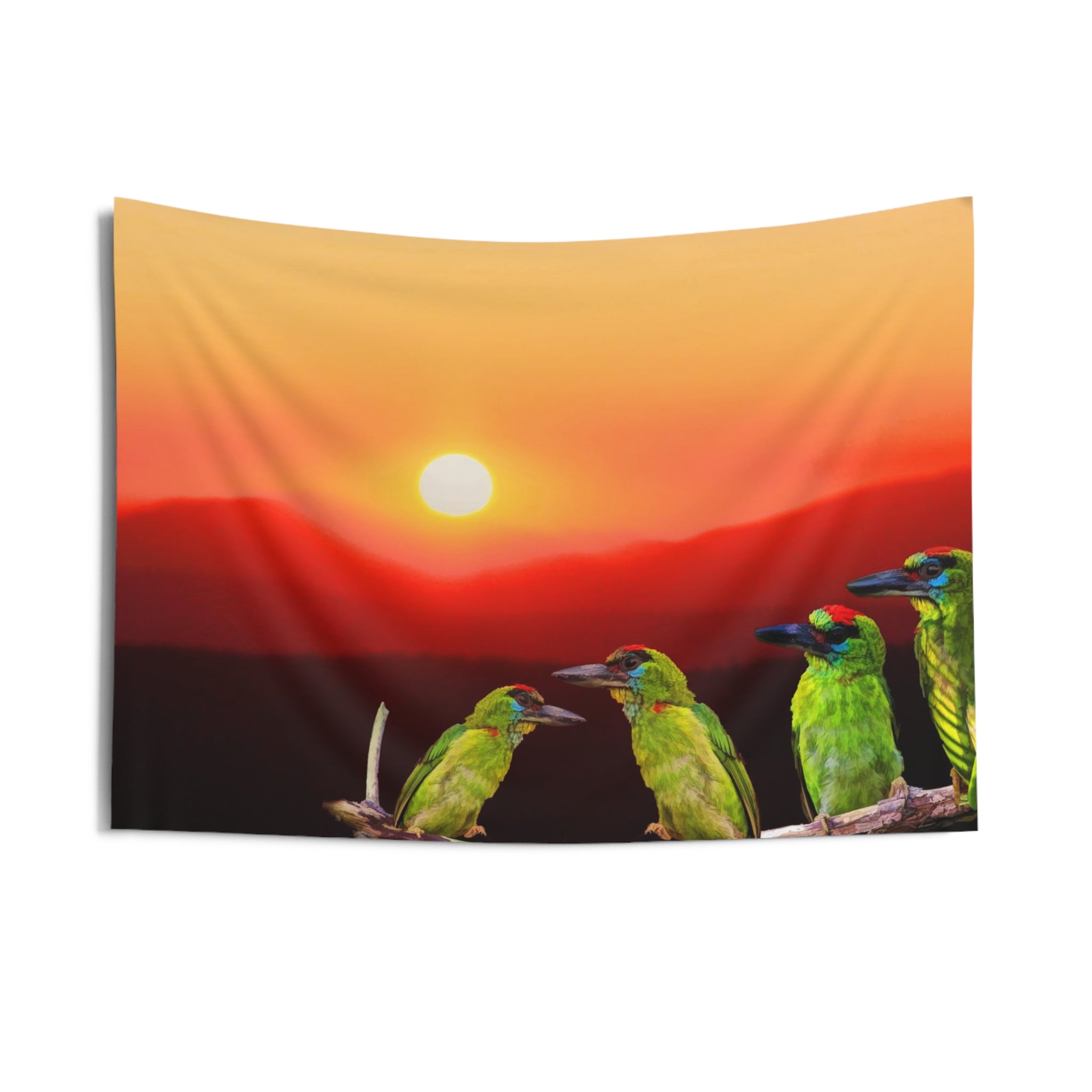 Birds on Branch Tapestry-2