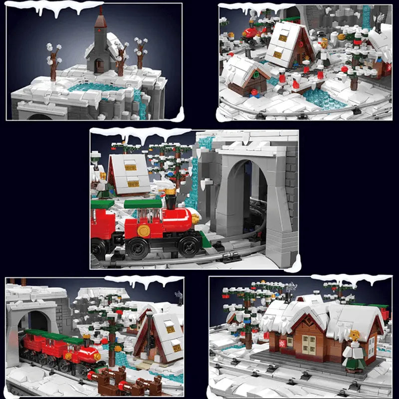 Christmas Train Fun Park 4233pcs-2
