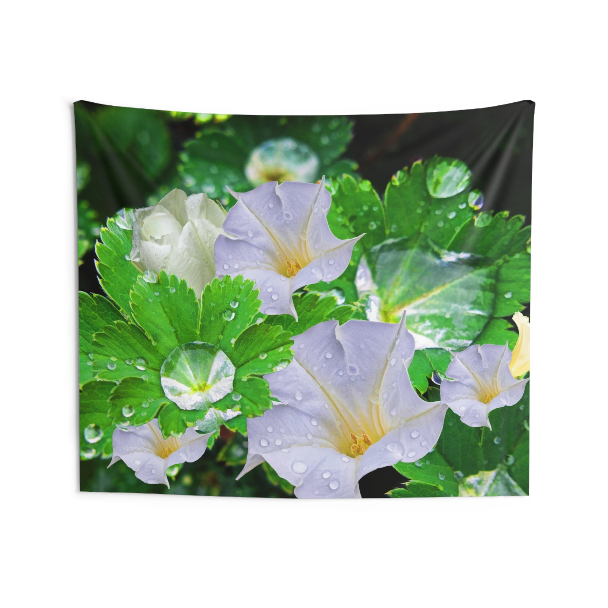 Dewdrop Jimsonweed Tapestry-3