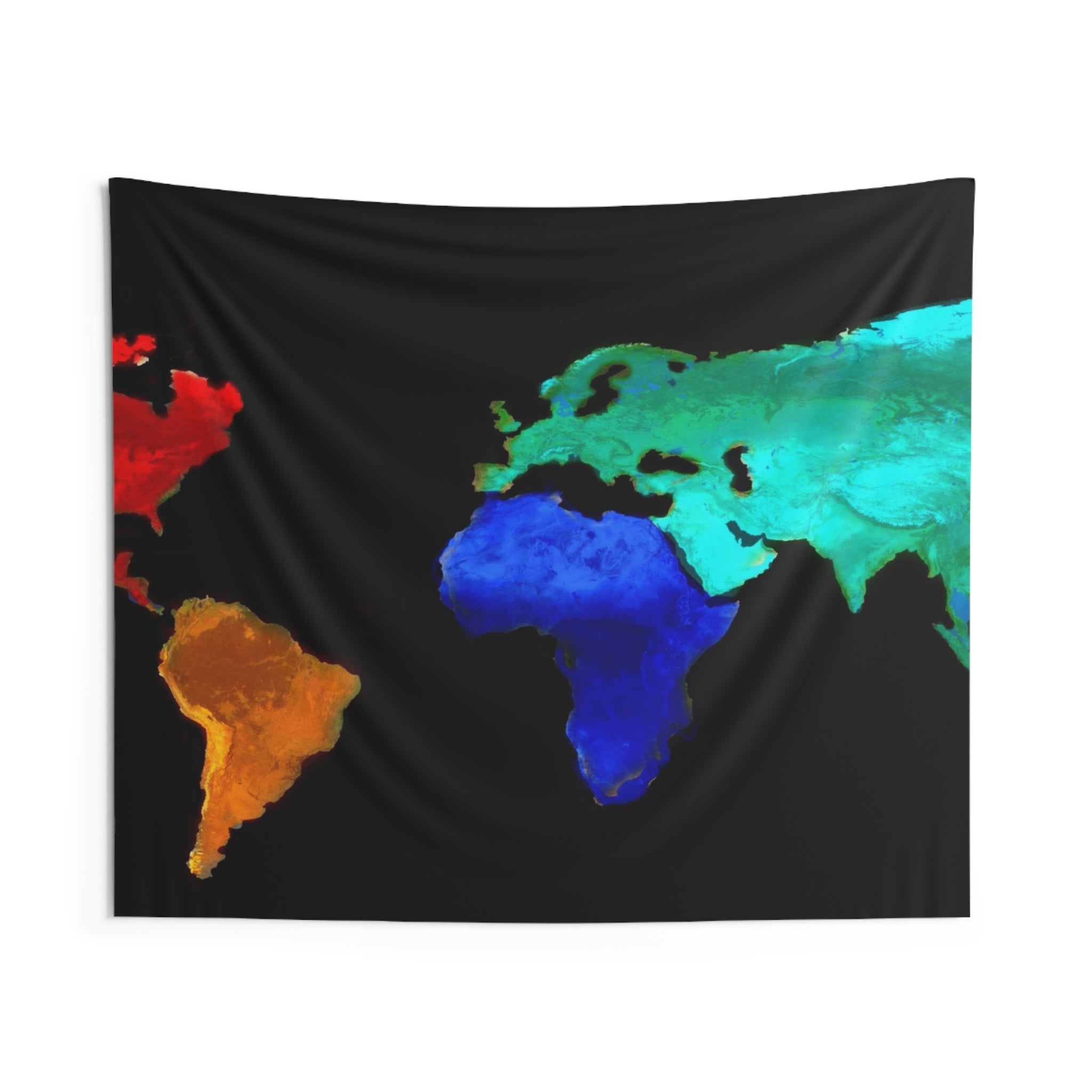 Color Full Worldmap Tapestry-0