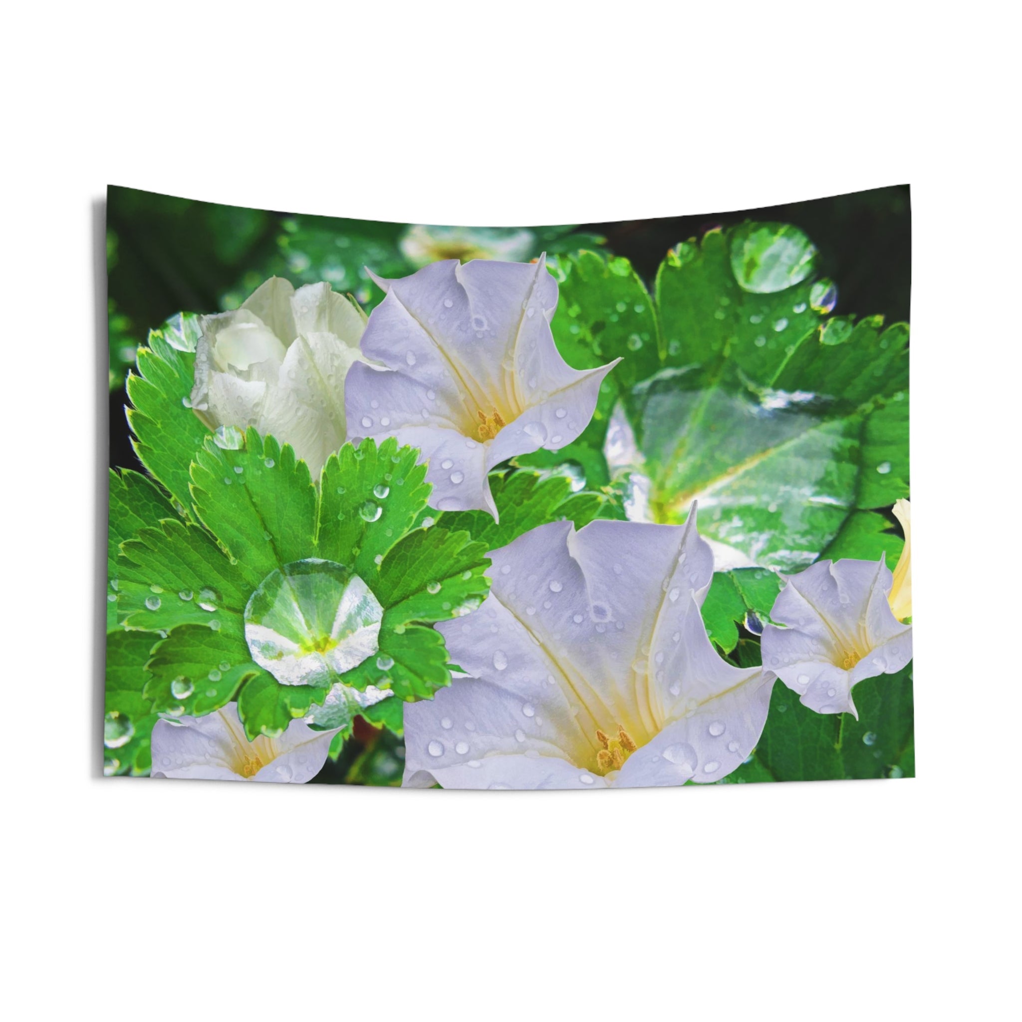 Dewdrop Jimsonweed Tapestry-2