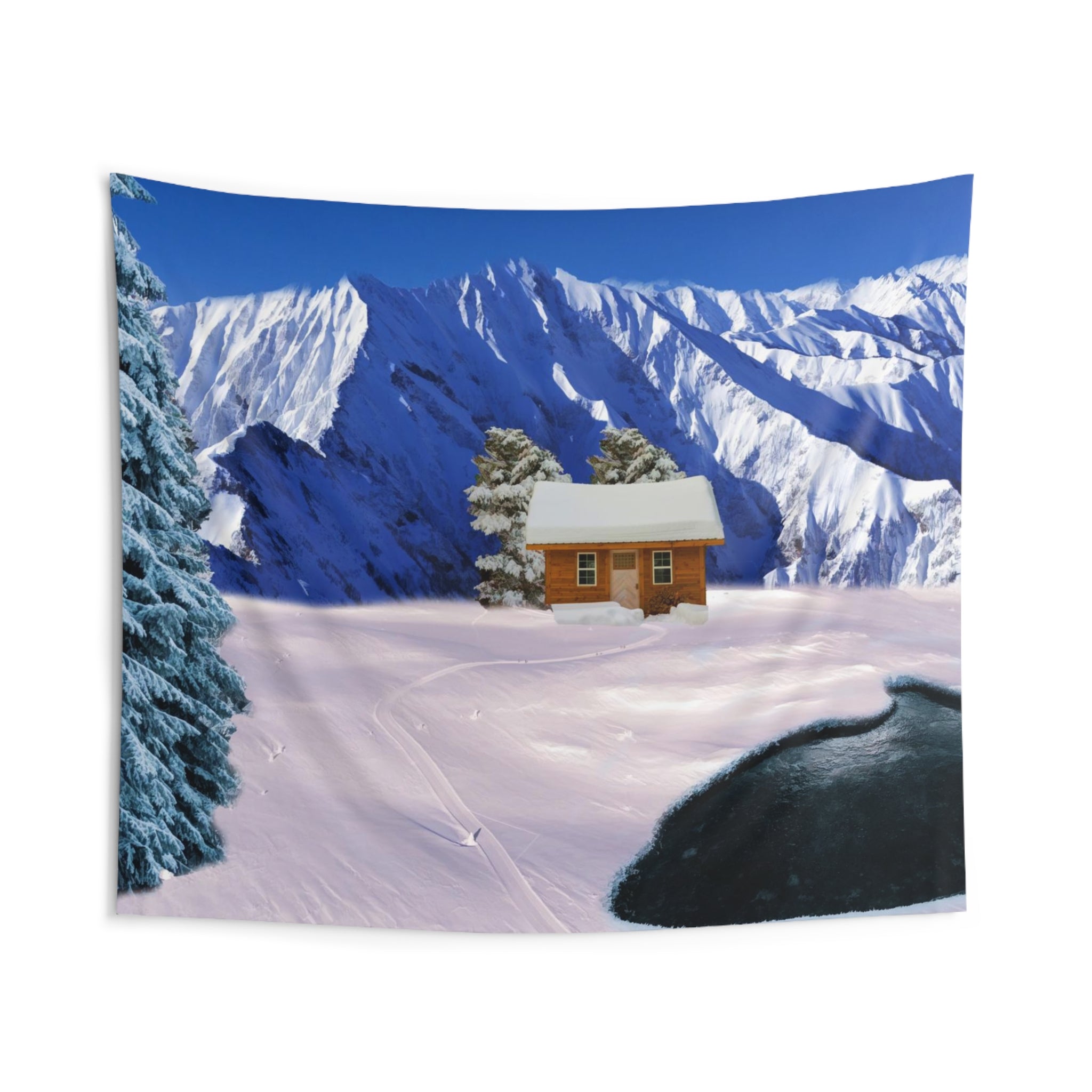 Winter Hut Tapestry-1