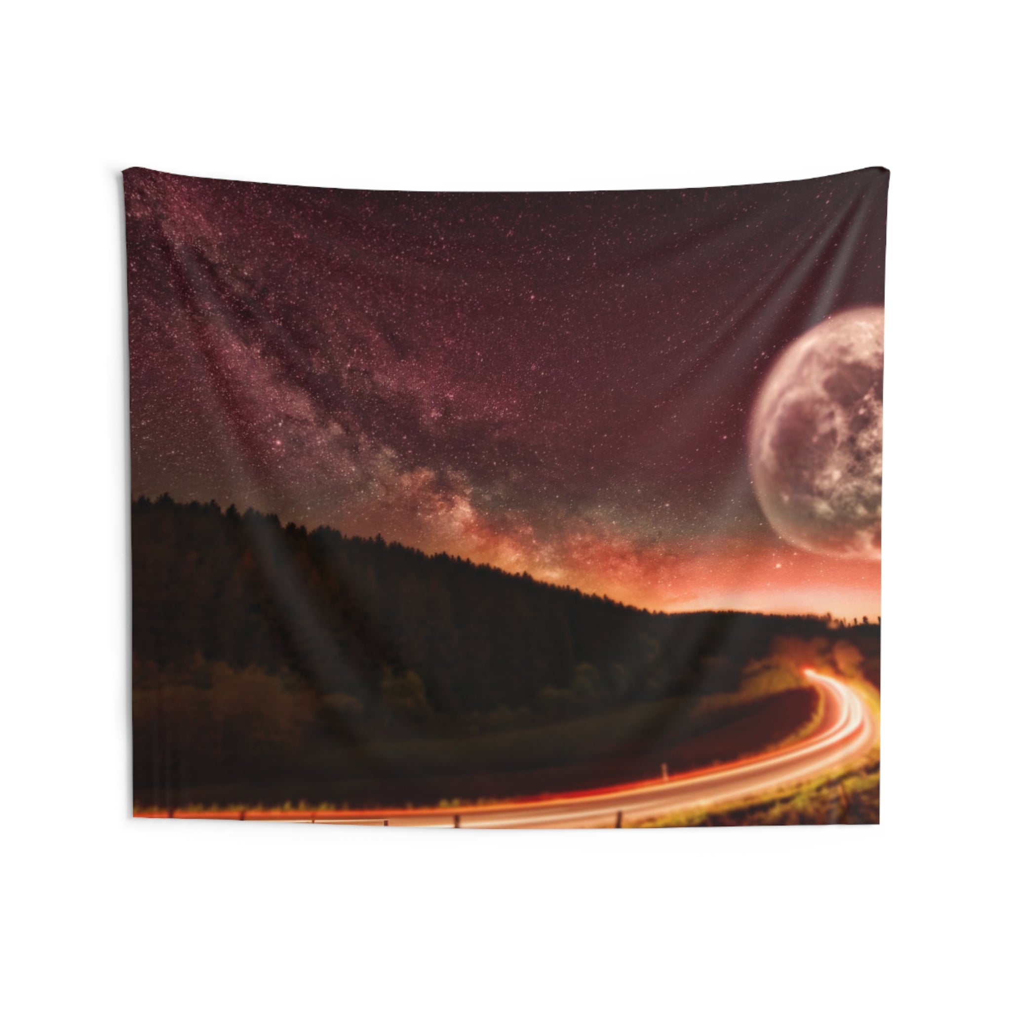 Road to Moon & Galaxy Tapestry-3