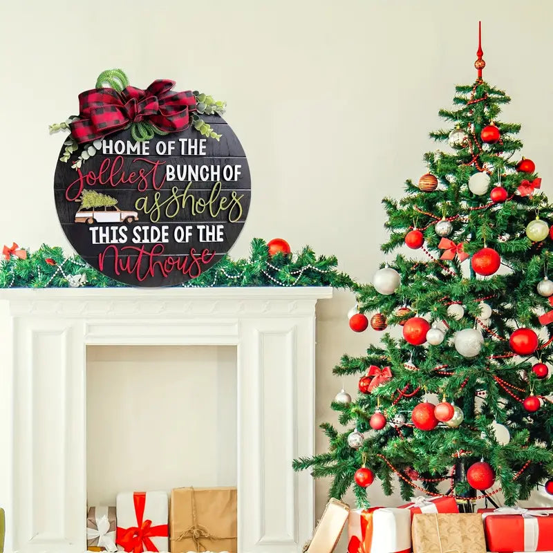 Festive 3D Christmas Door Sign-2