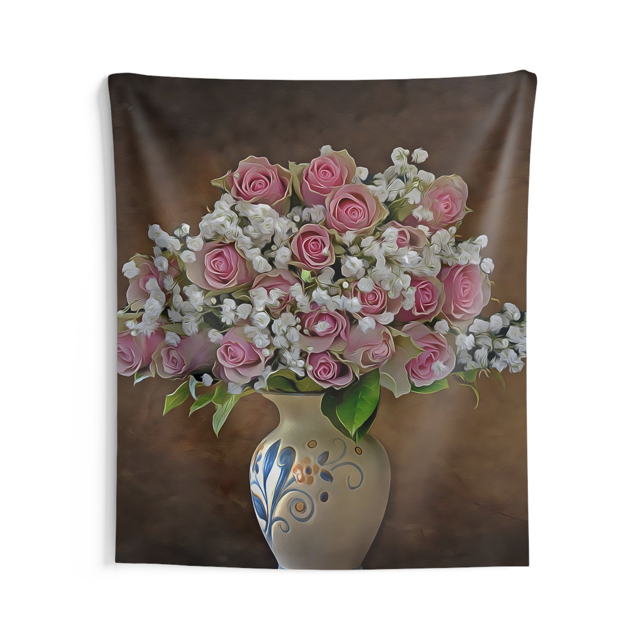 Rose Flowers Tapestry-2