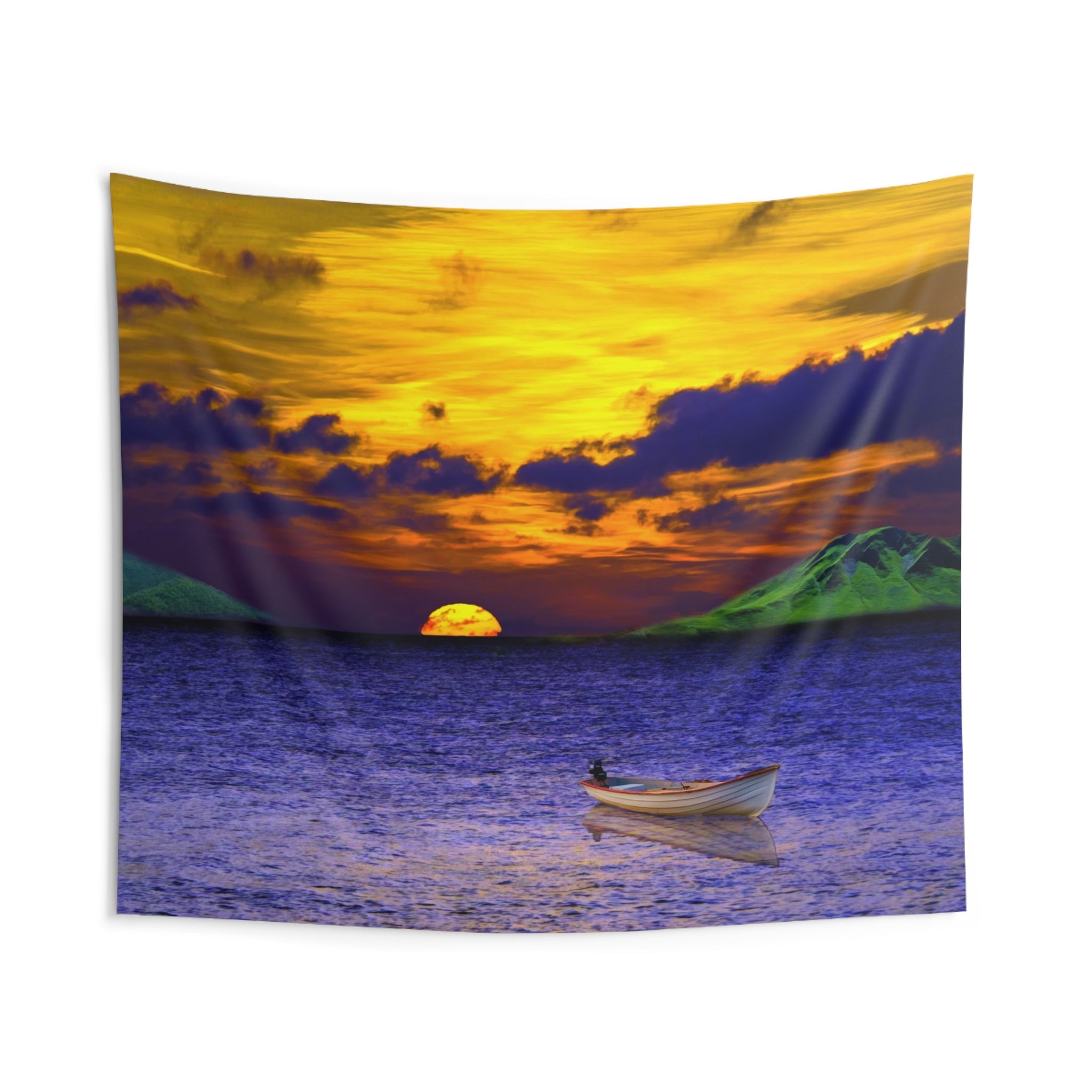 Mountain Lake Tapestry-1