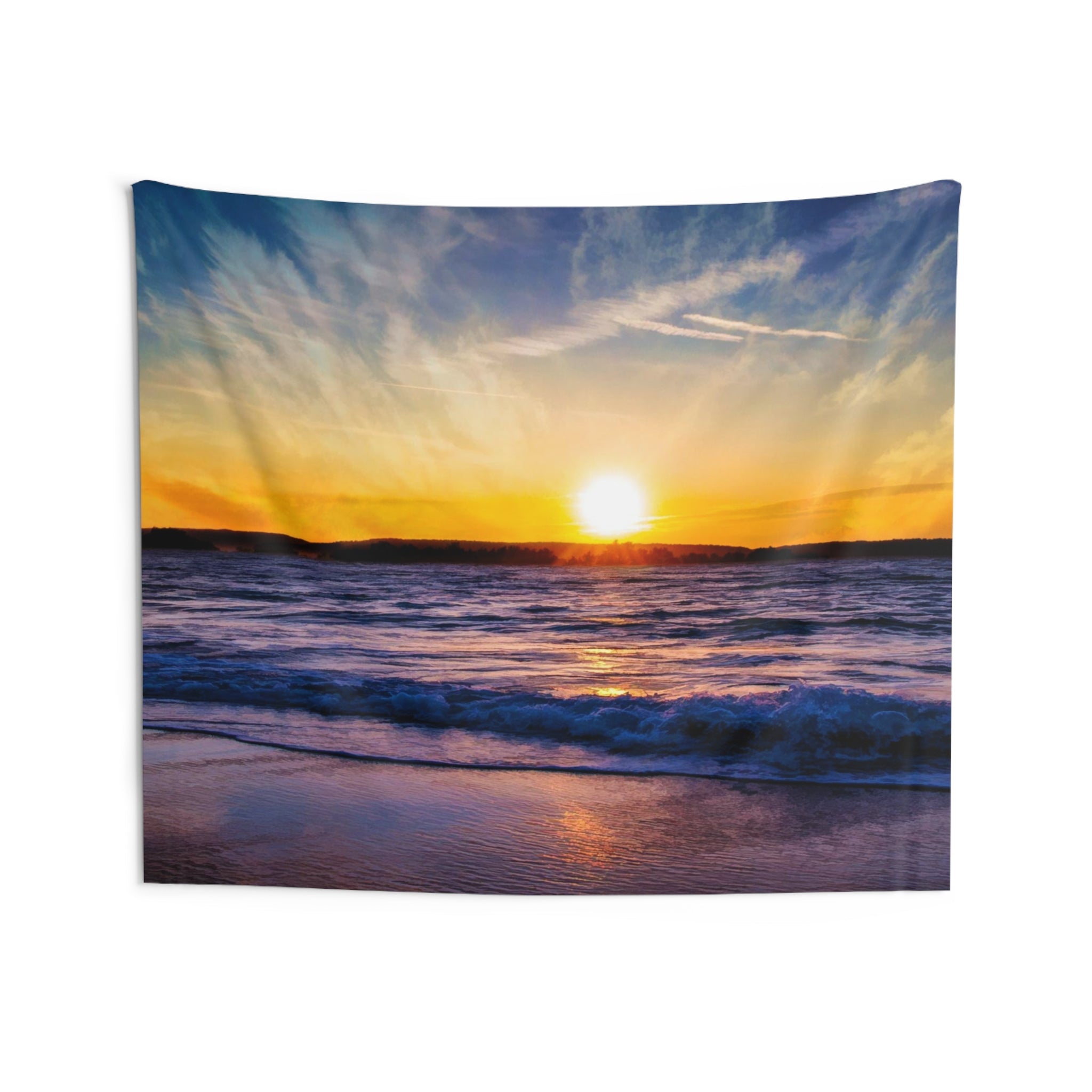 Sunset Beach Tapestry-3