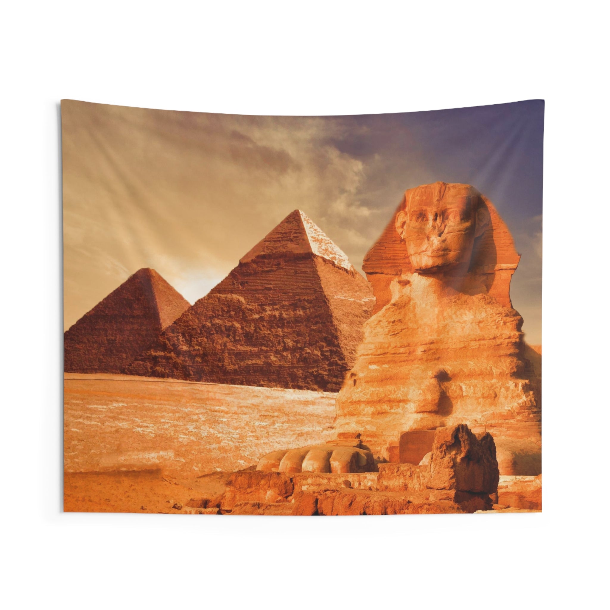 Brown Pyramid Tapestry-0