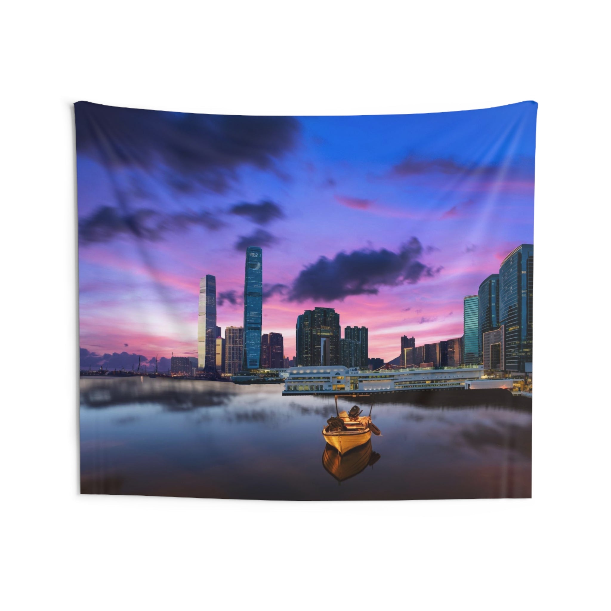 Melbourne City River Tapestry-3