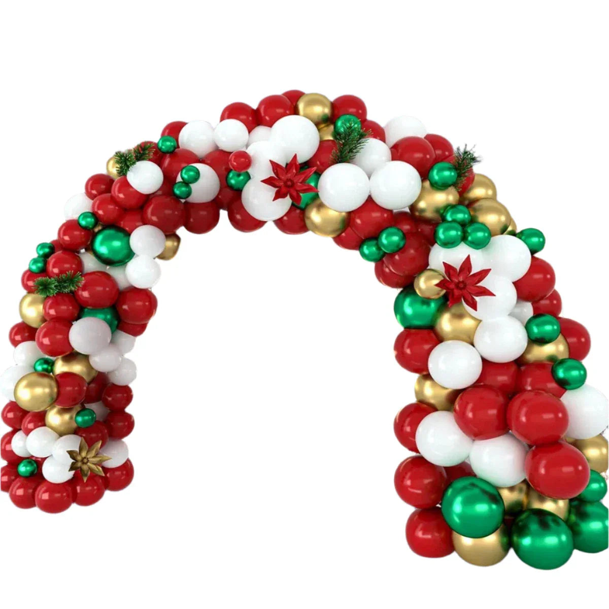 Christmas Balloon Garland Arch Kit (153 Pcs)-0