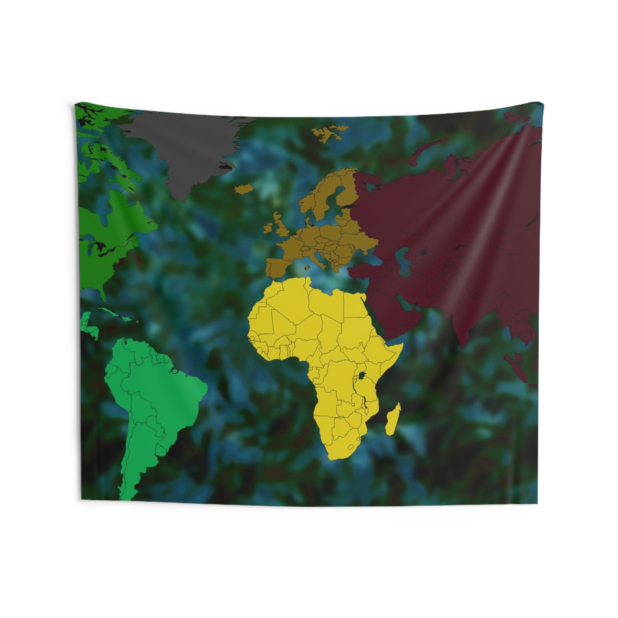 World map Painting Tapestry-3