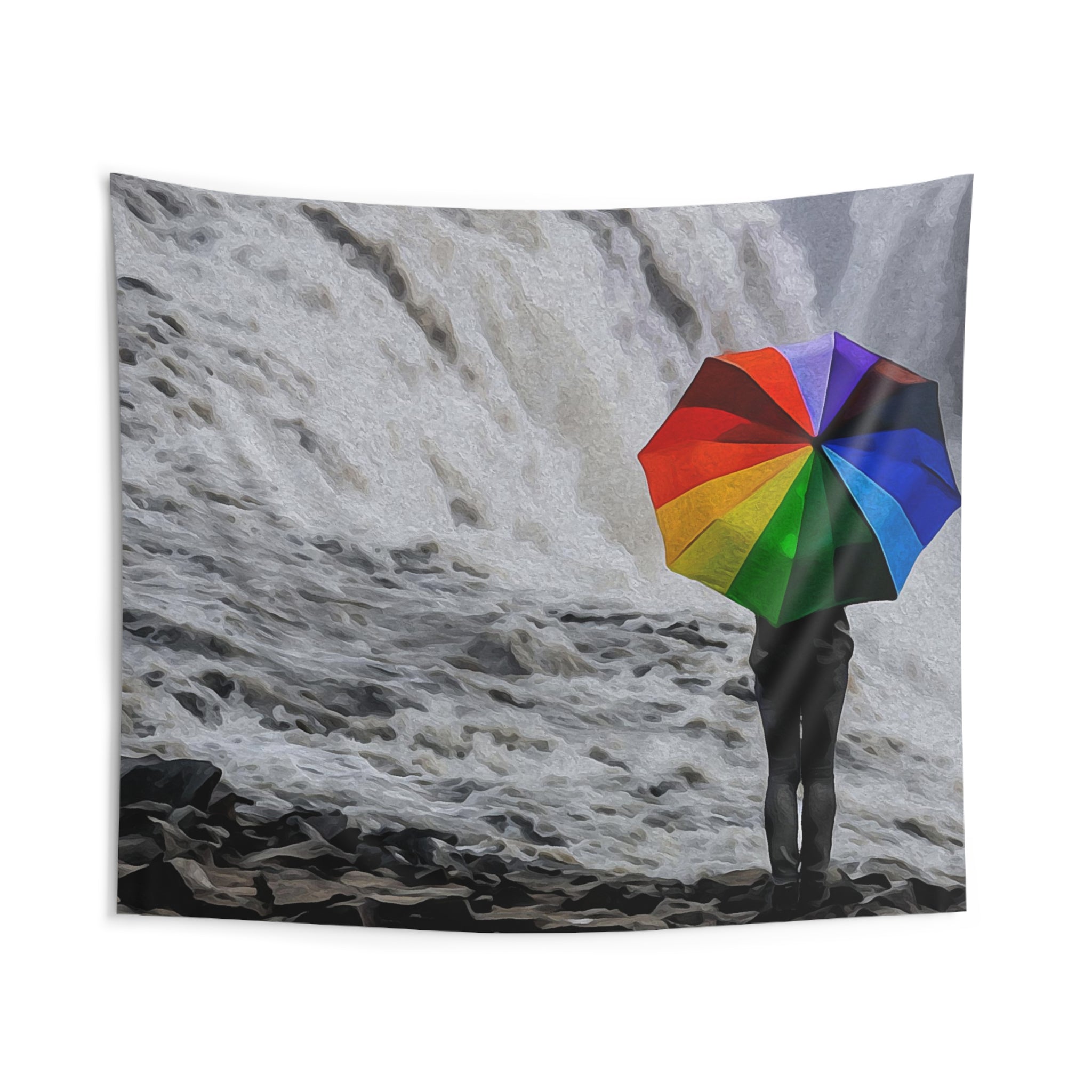 Waterfall Umbrella Tapestry-1