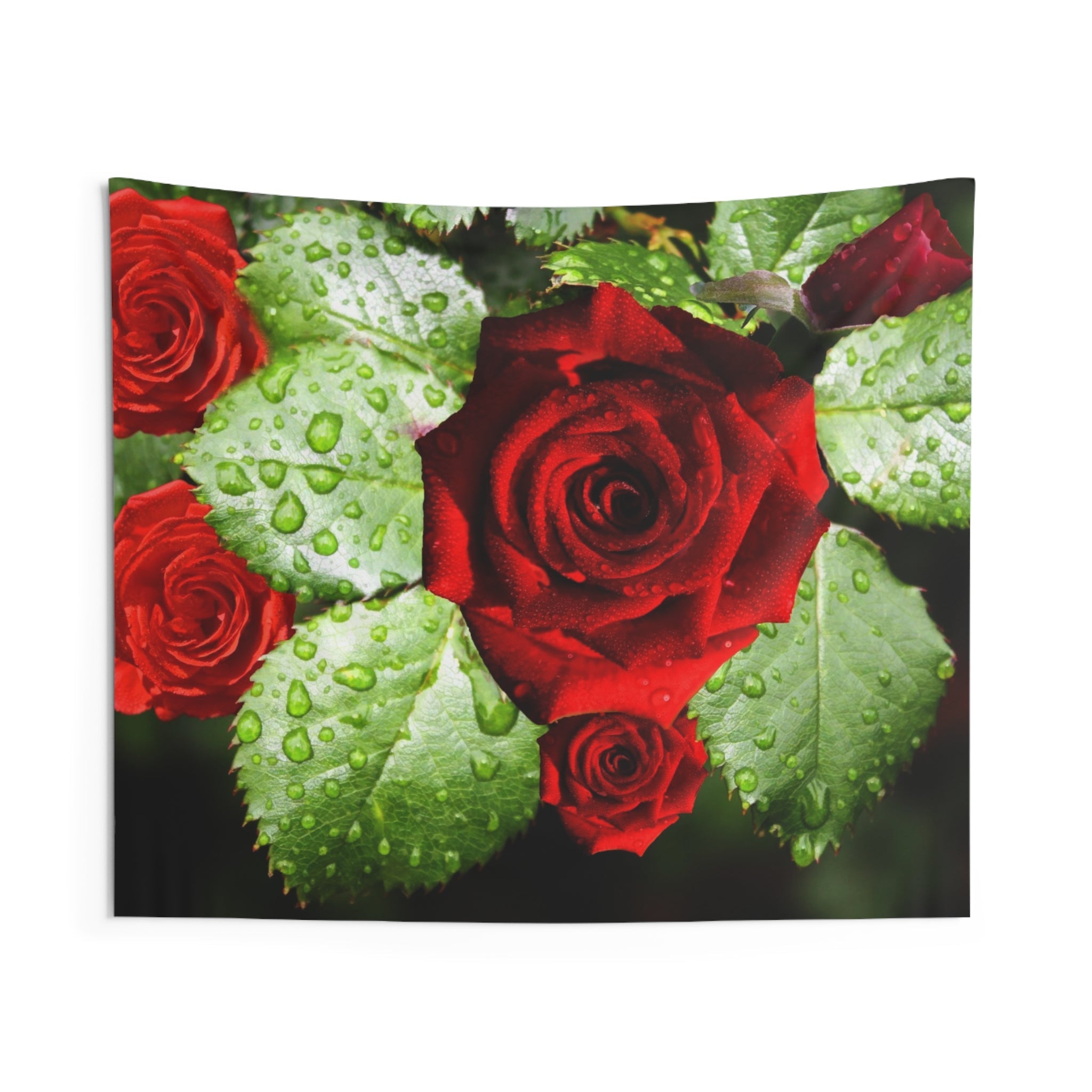 Red Roses Tapestry-0