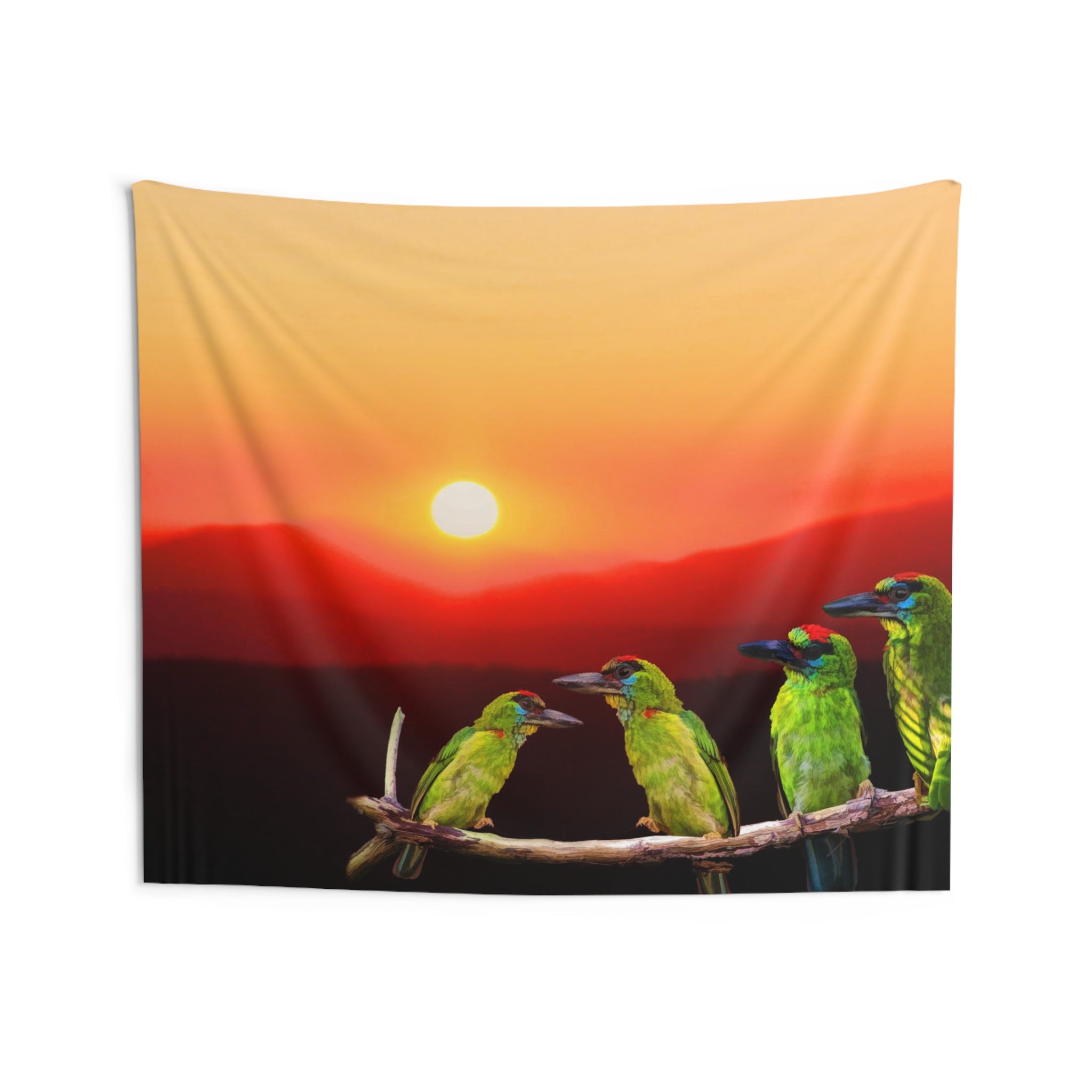 Birds on Branch Tapestry-3