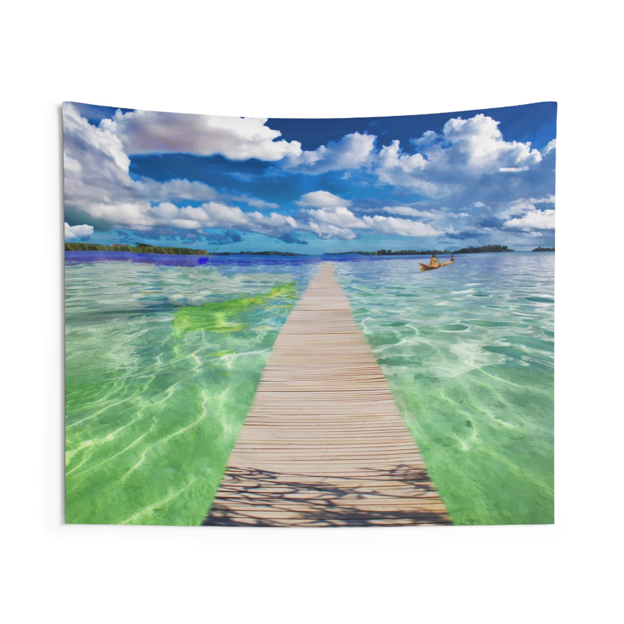 Green Sea Pathtosea Tapestry-0