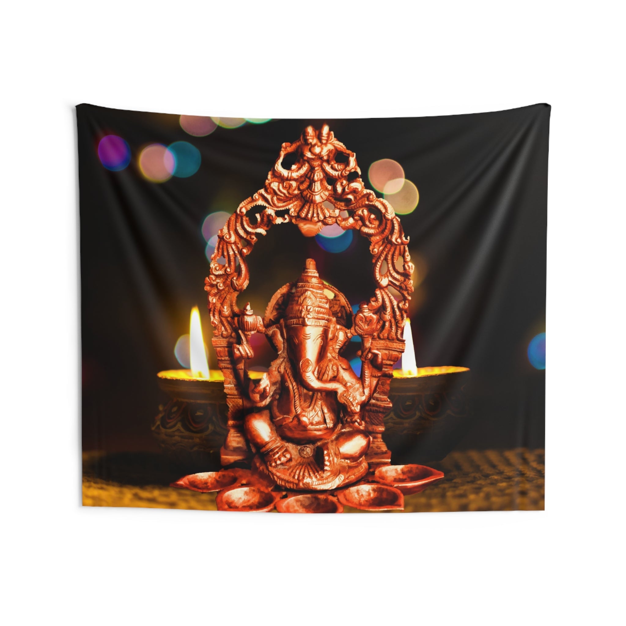 Ganesha Diya Tapestry-3