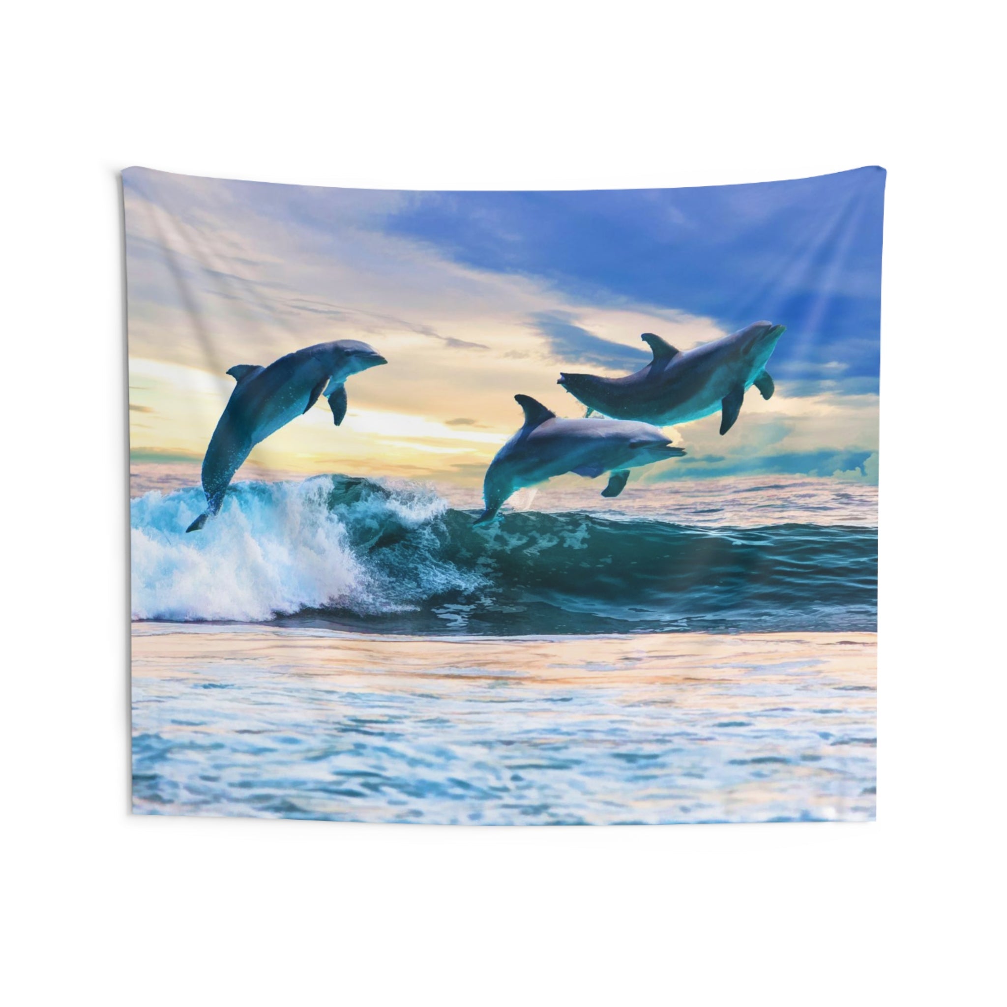 Blue Dolphin Tapestry-3