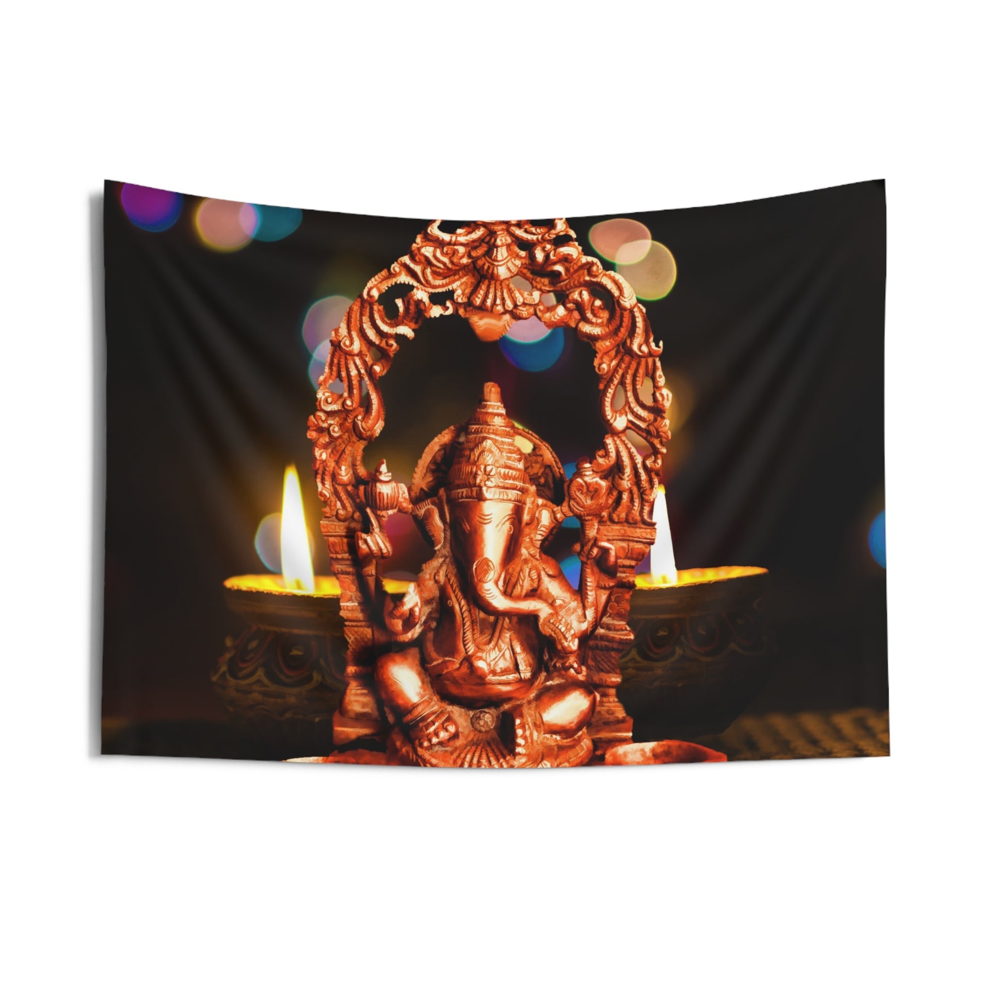 Ganesha Diya Tapestry-2
