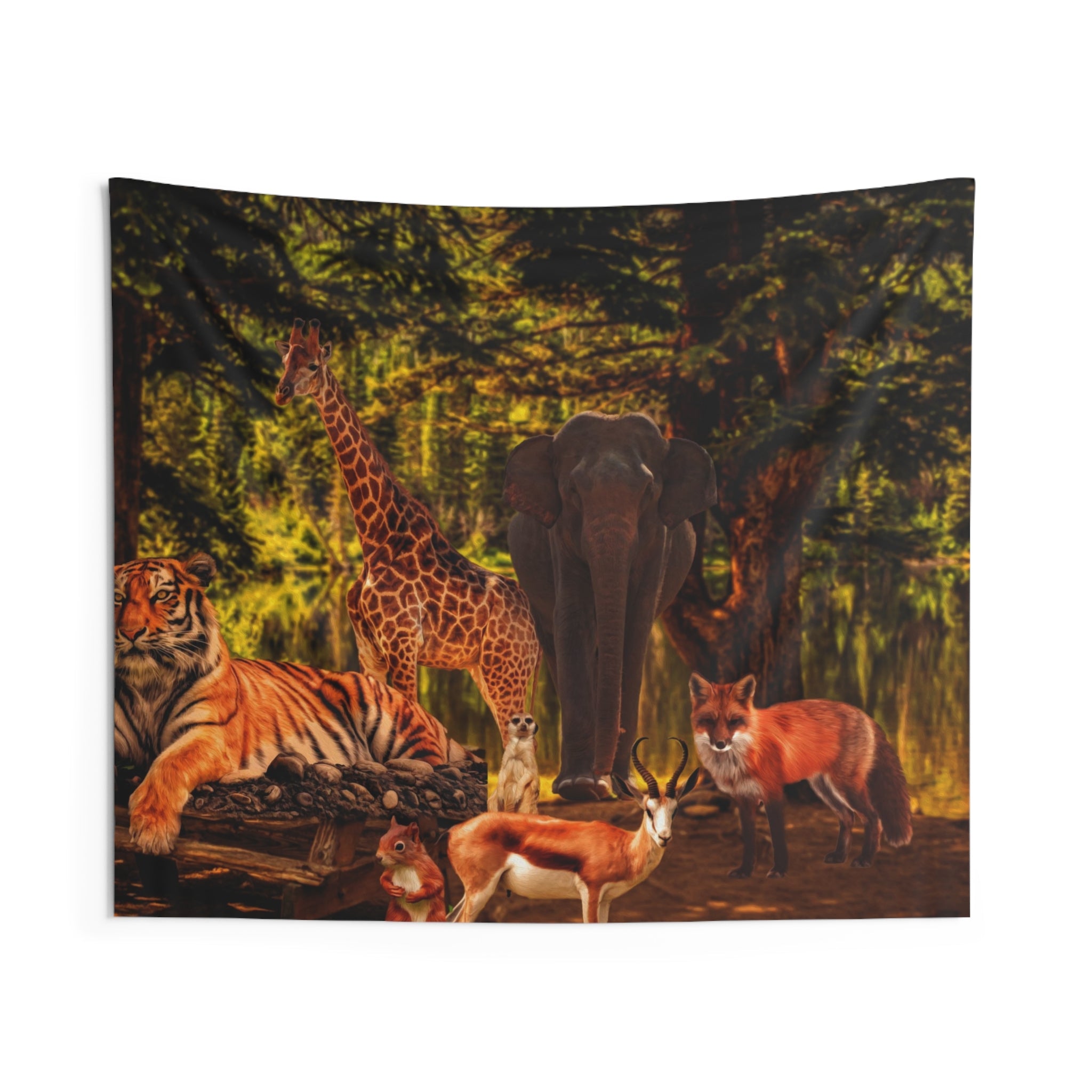Animal Group Tapestry-0