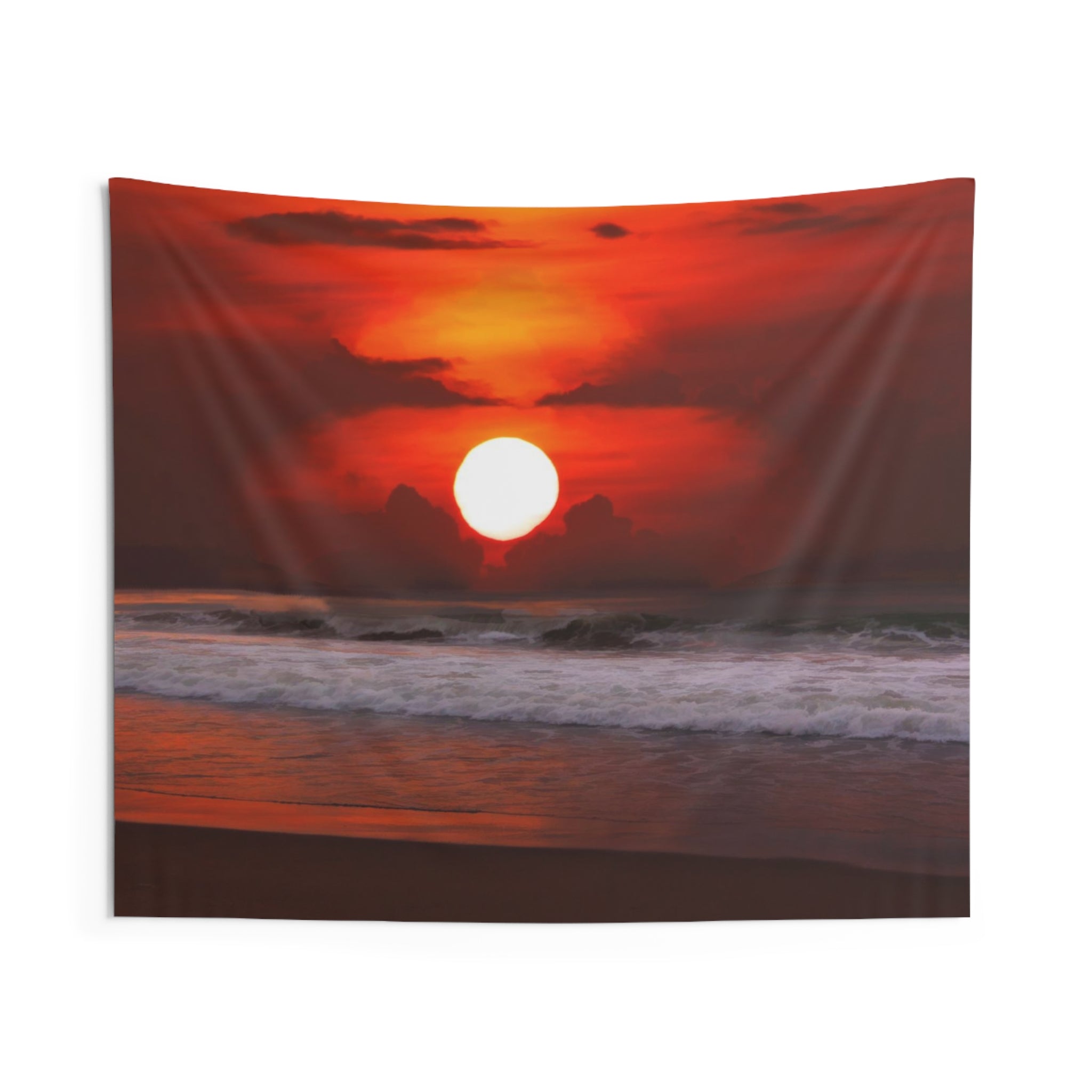 Sea Sunset Tapestry-0