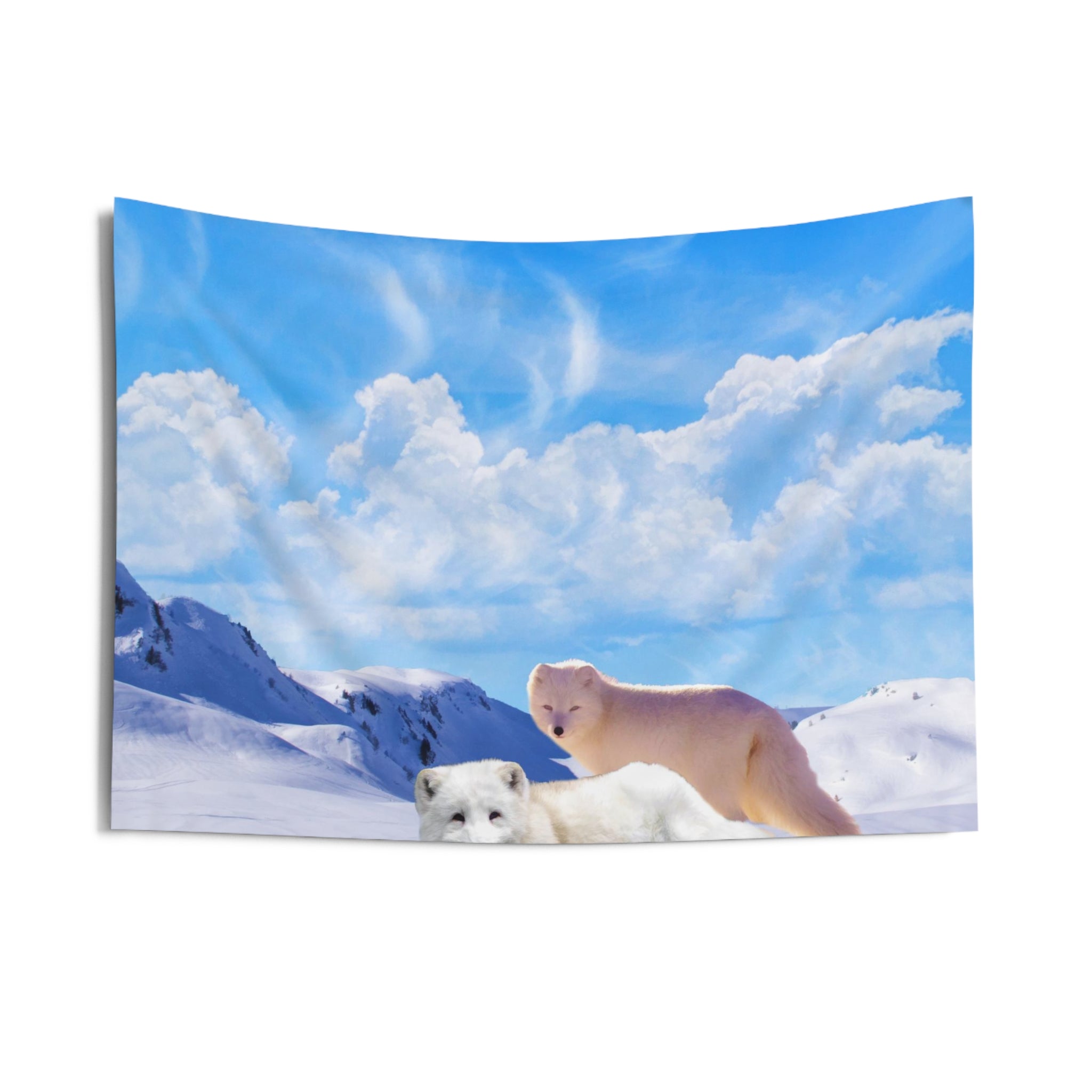 Arctic Fox Tapestry-2